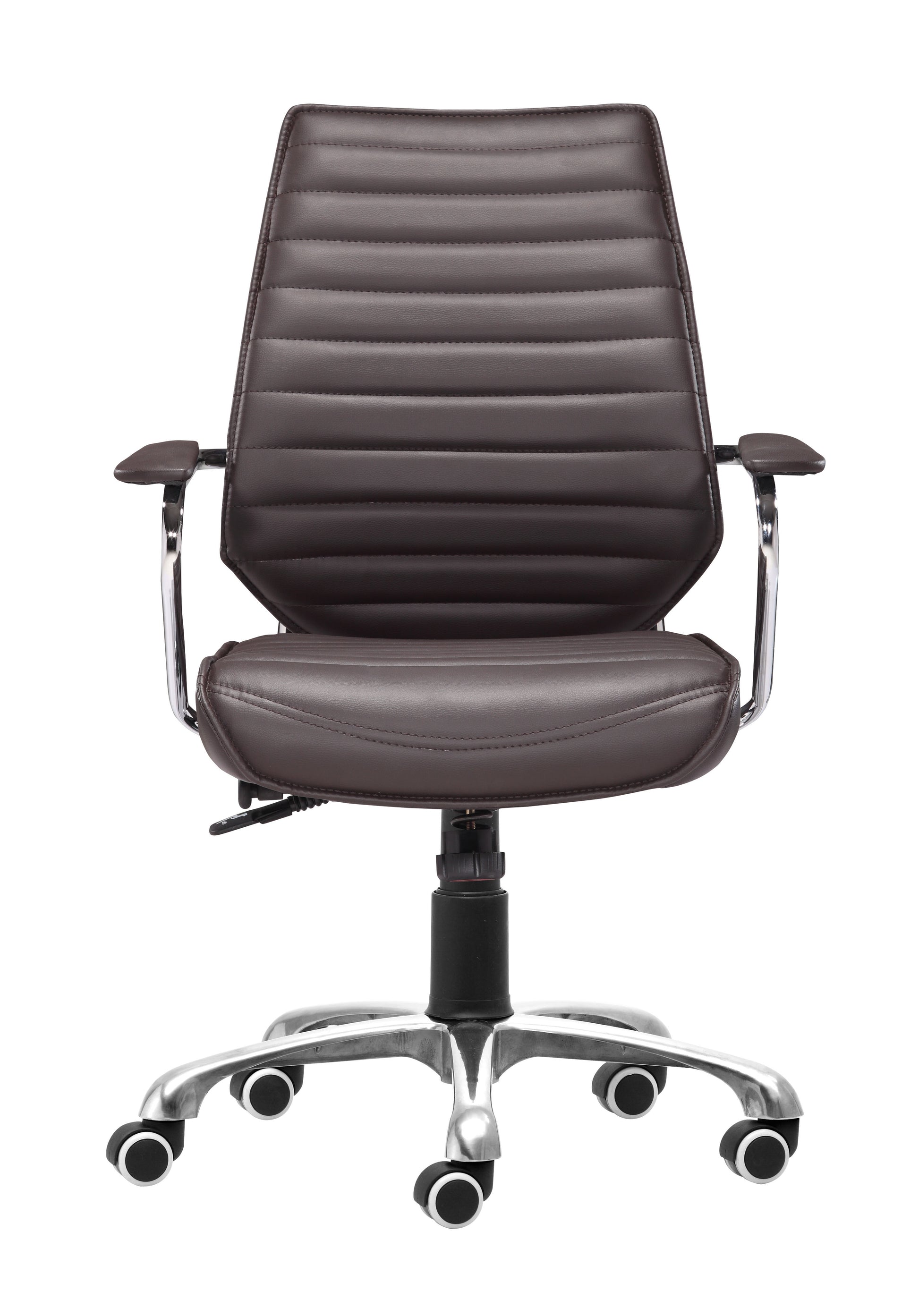 Enterprise Low Back Office Chair Espresso - Disselt Designs