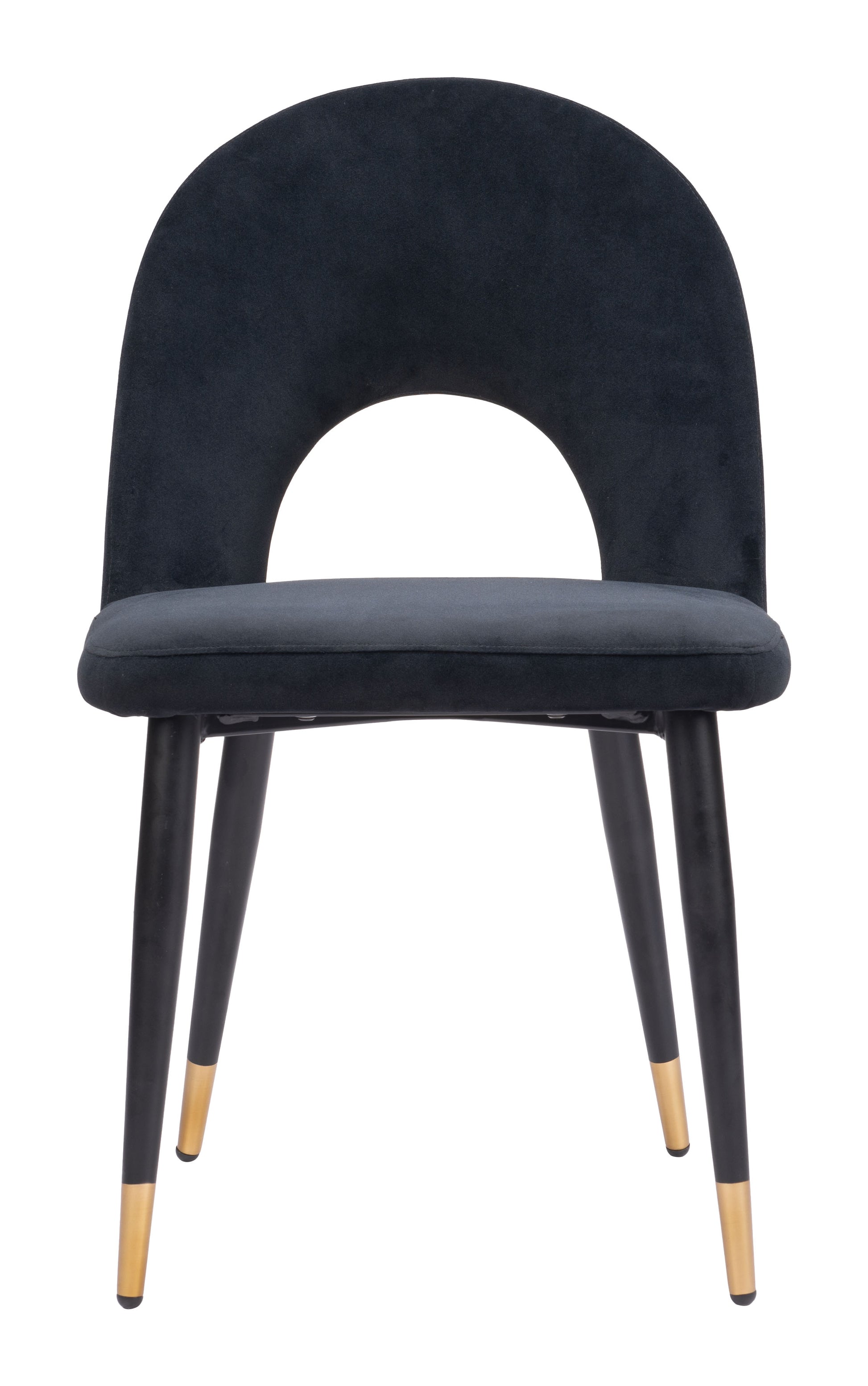 Menlo Dining Chair (Set of 2) Black - Disselt Designs