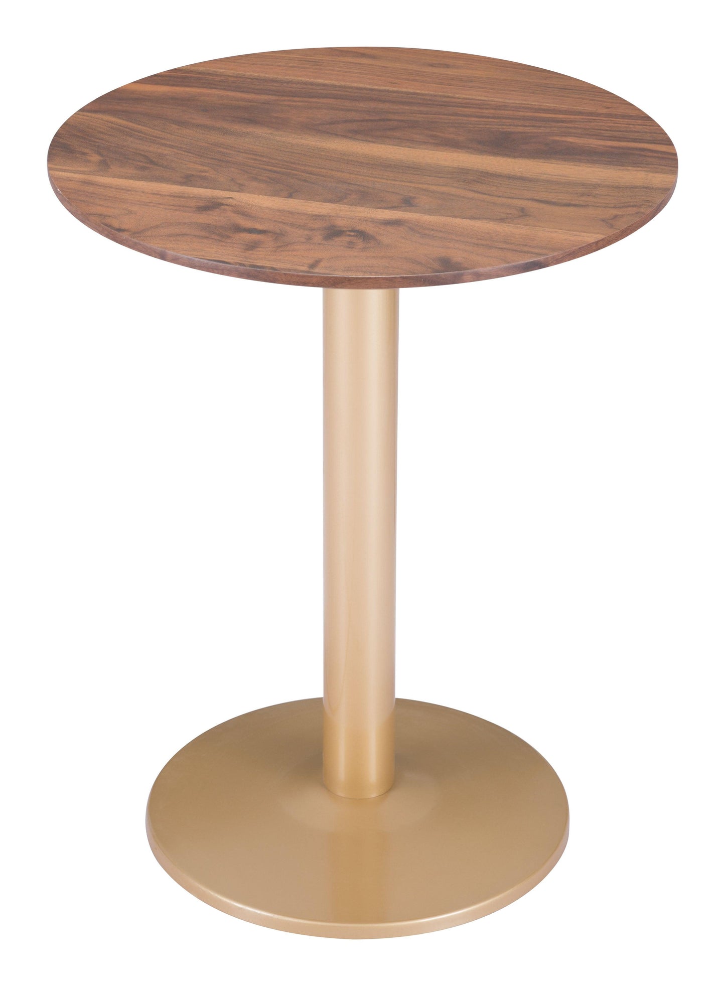 Alto Bistro Table Brown & Gold - Disselt Designs