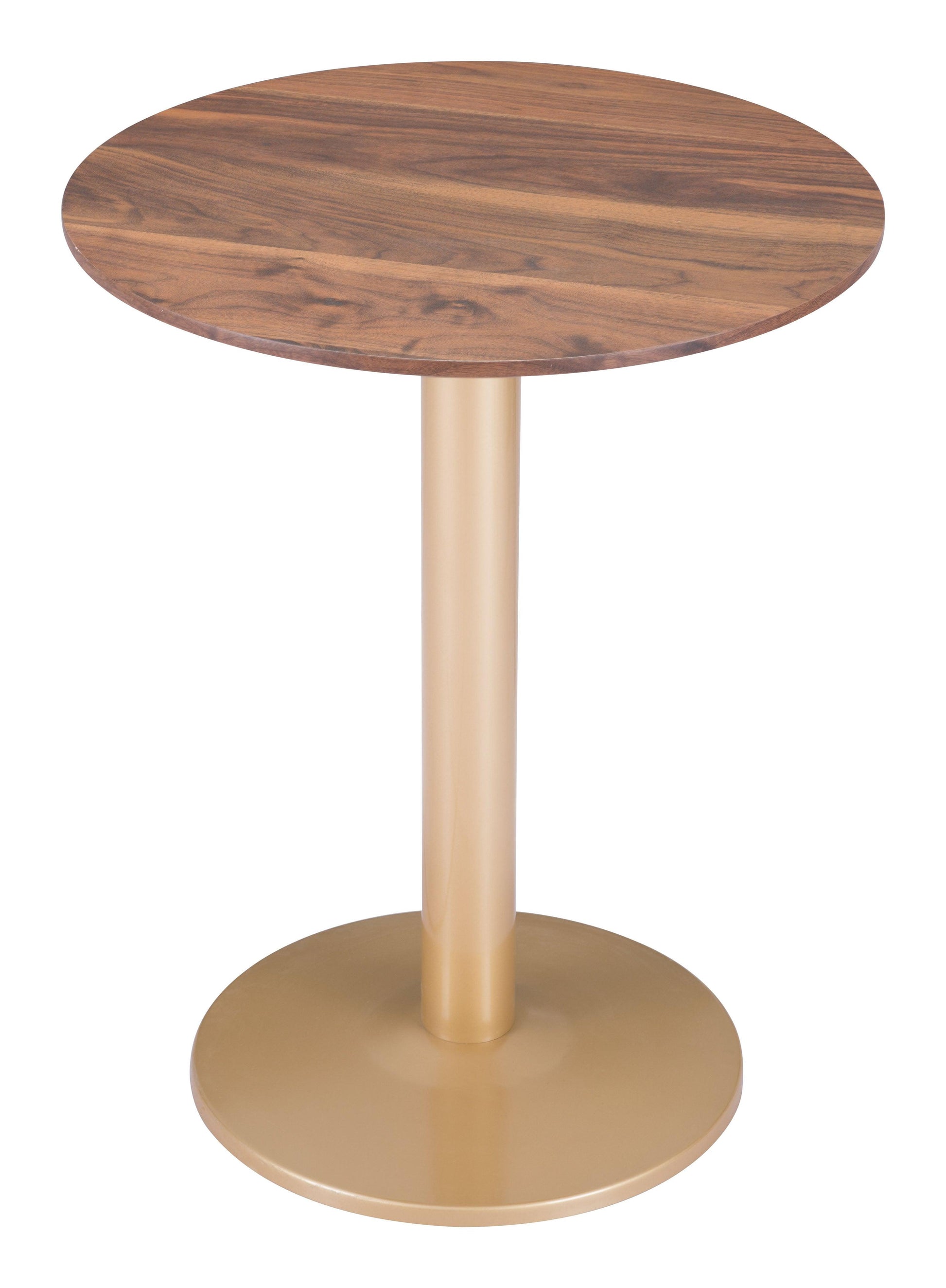 Alto Bistro Table Brown & Gold - Disselt Designs