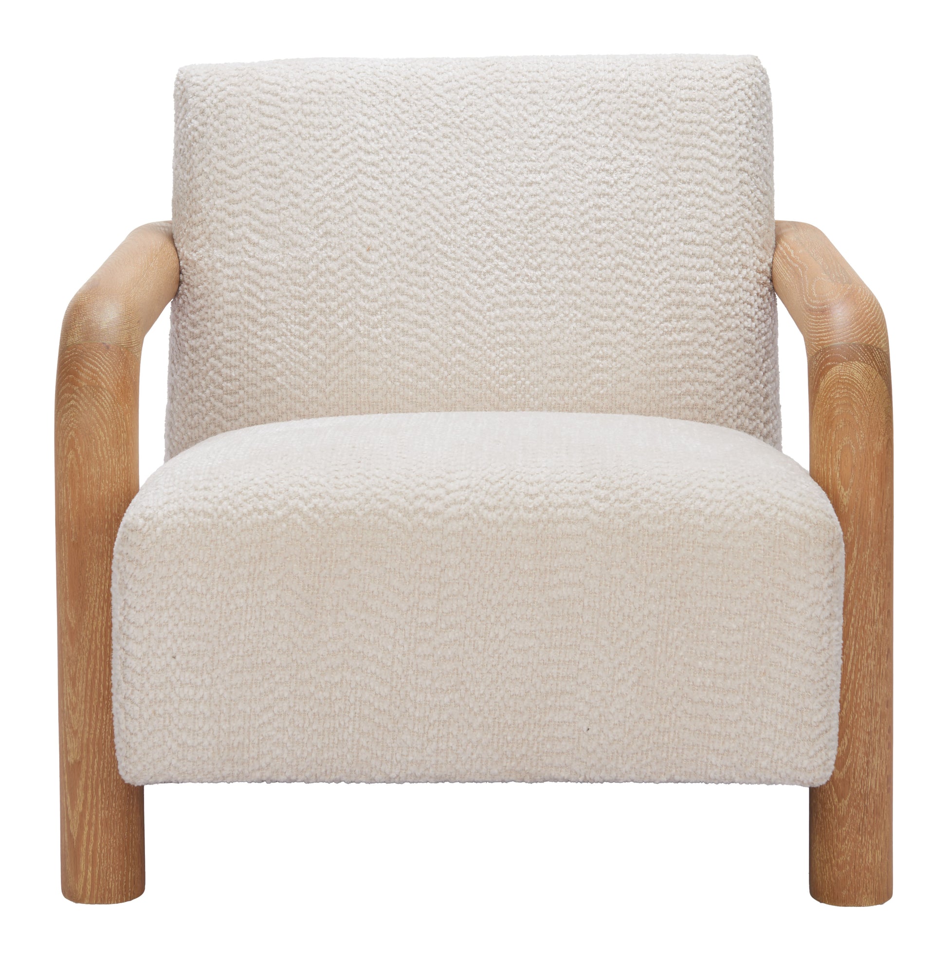 Subliem Accent Chair Cotton White - Disselt Designs