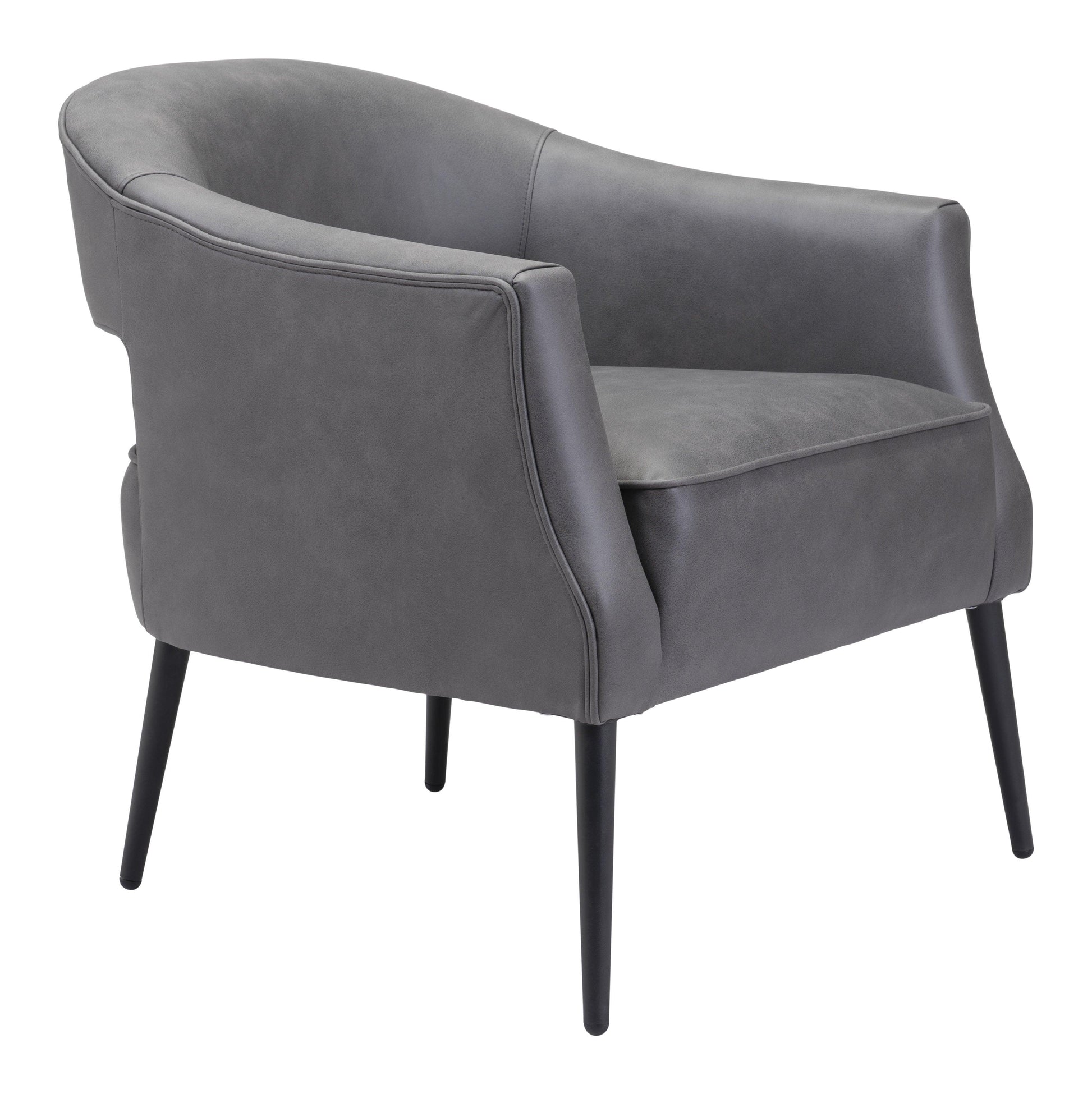 Berkeley Accent Chair Vintage Gray - Disselt Designs