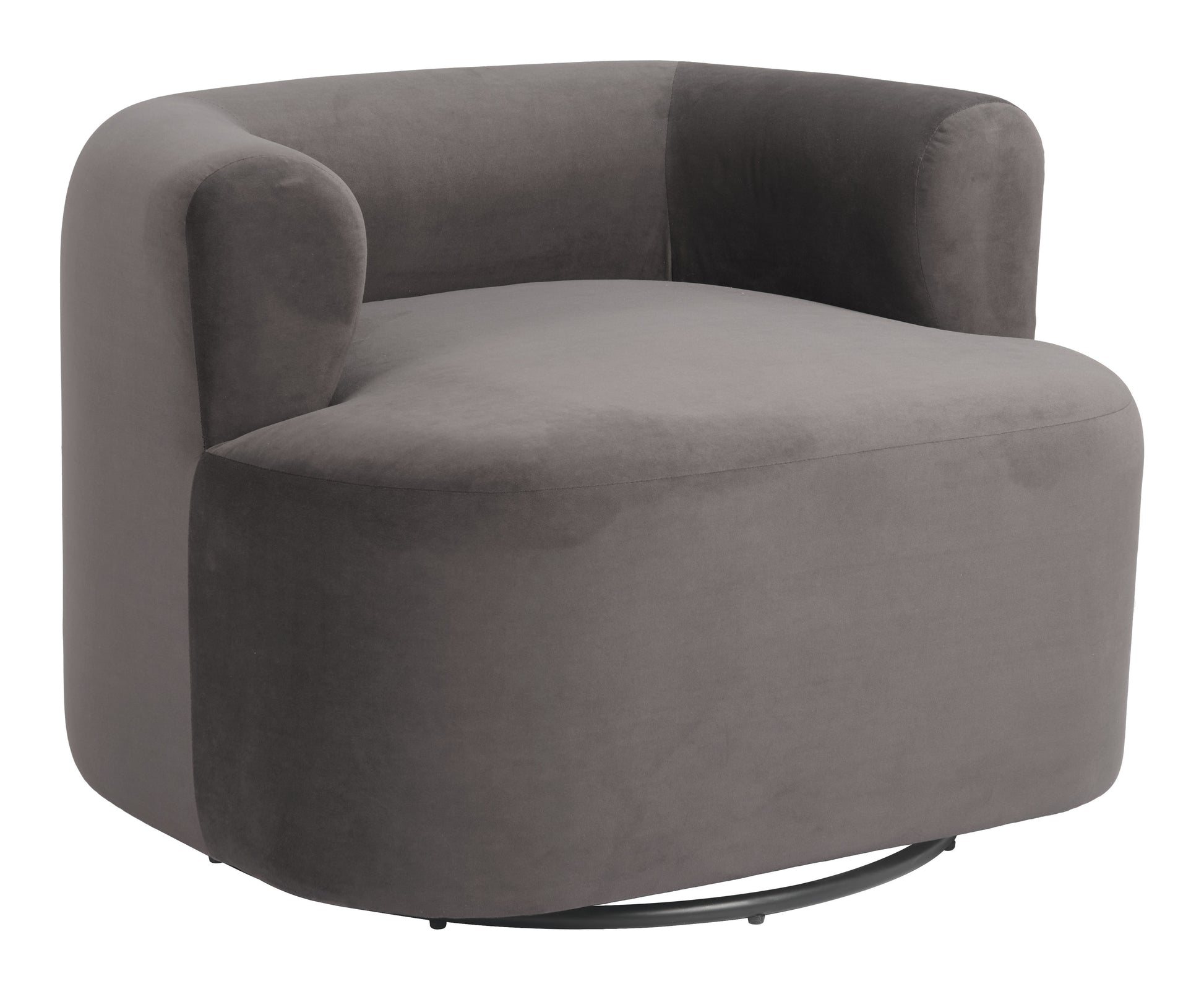 Mugav Swivel Chair Gray - Disselt Designs