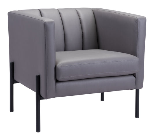 Jess Accent Chair Gray - Disselt Designs