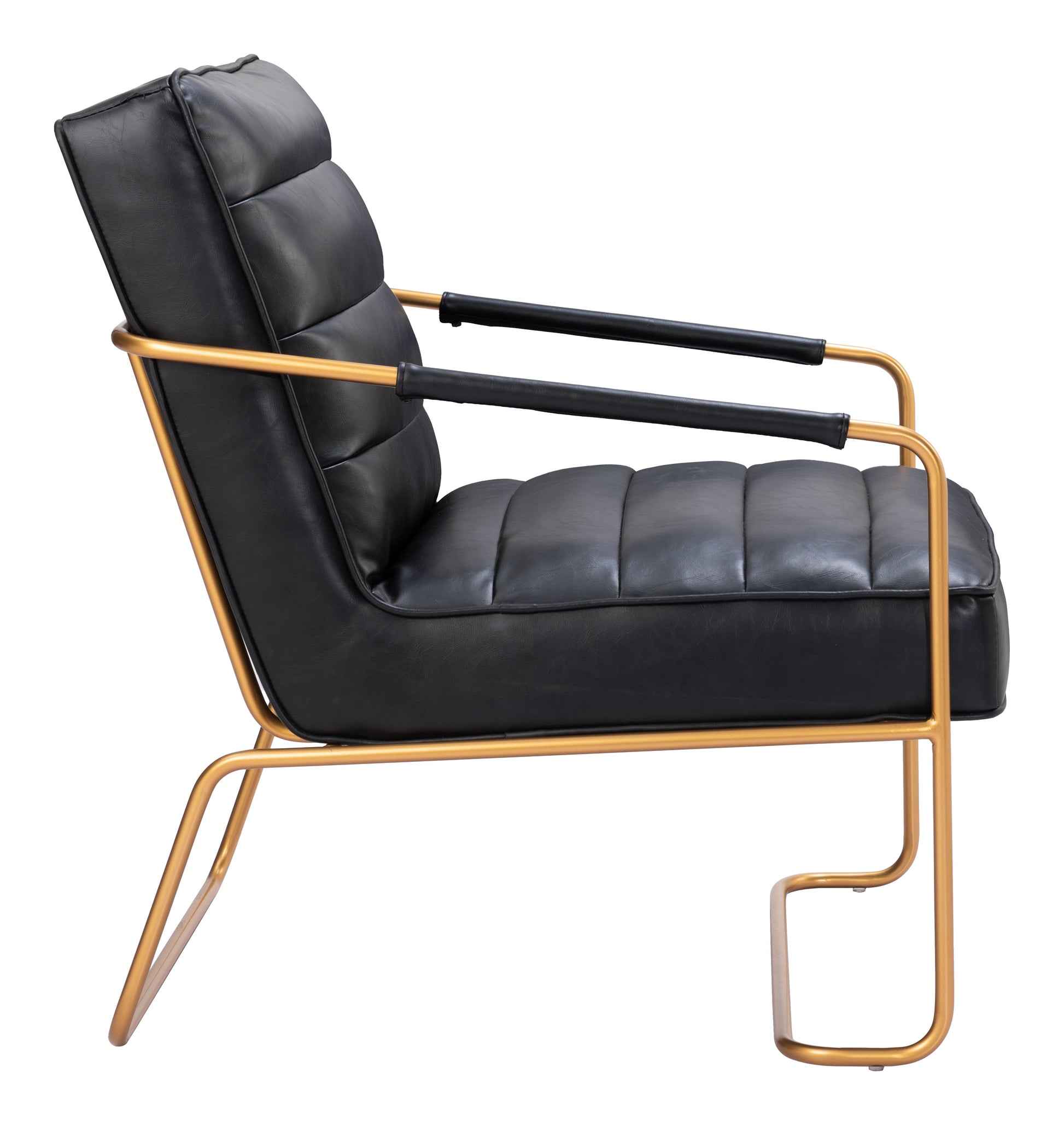 Dallas Accent Chair Vintage Black - Disselt Designs
