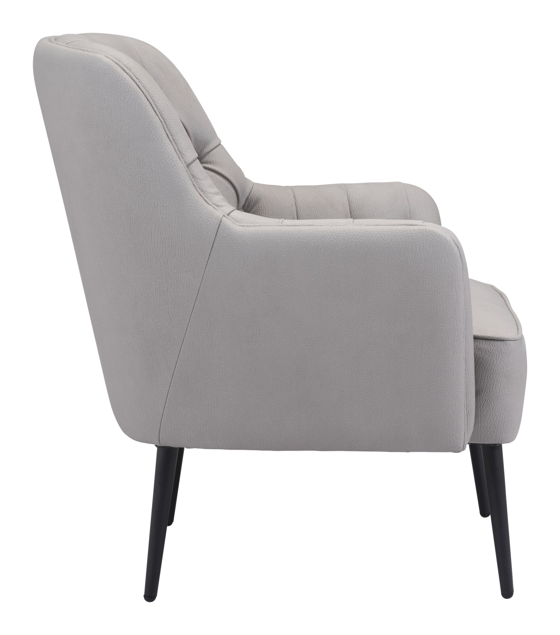 Tasmania Accent Chair Gray - Disselt Designs