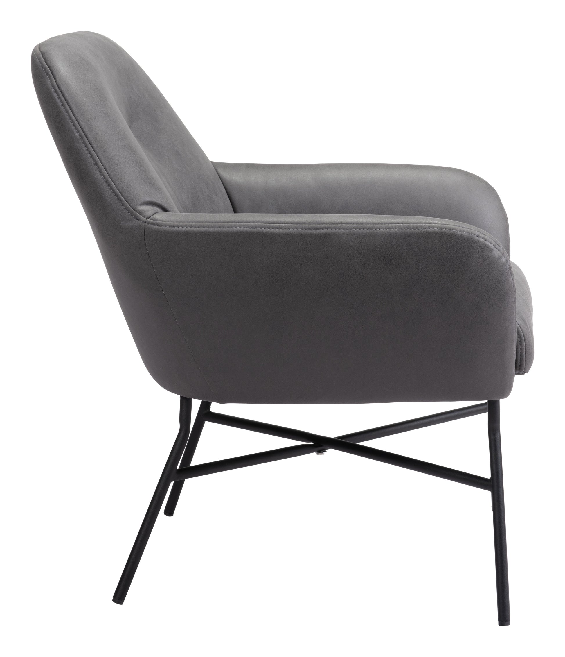 Hans Accent Chair Vintage Gray - Disselt Designs