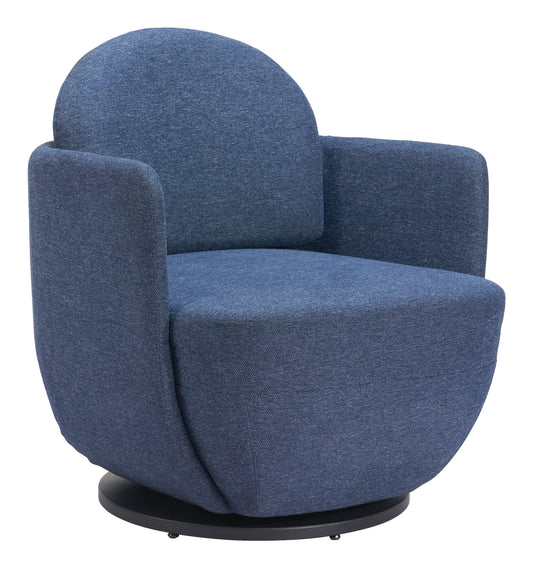 Bant Swivel Chair Blue - Disselt Designs