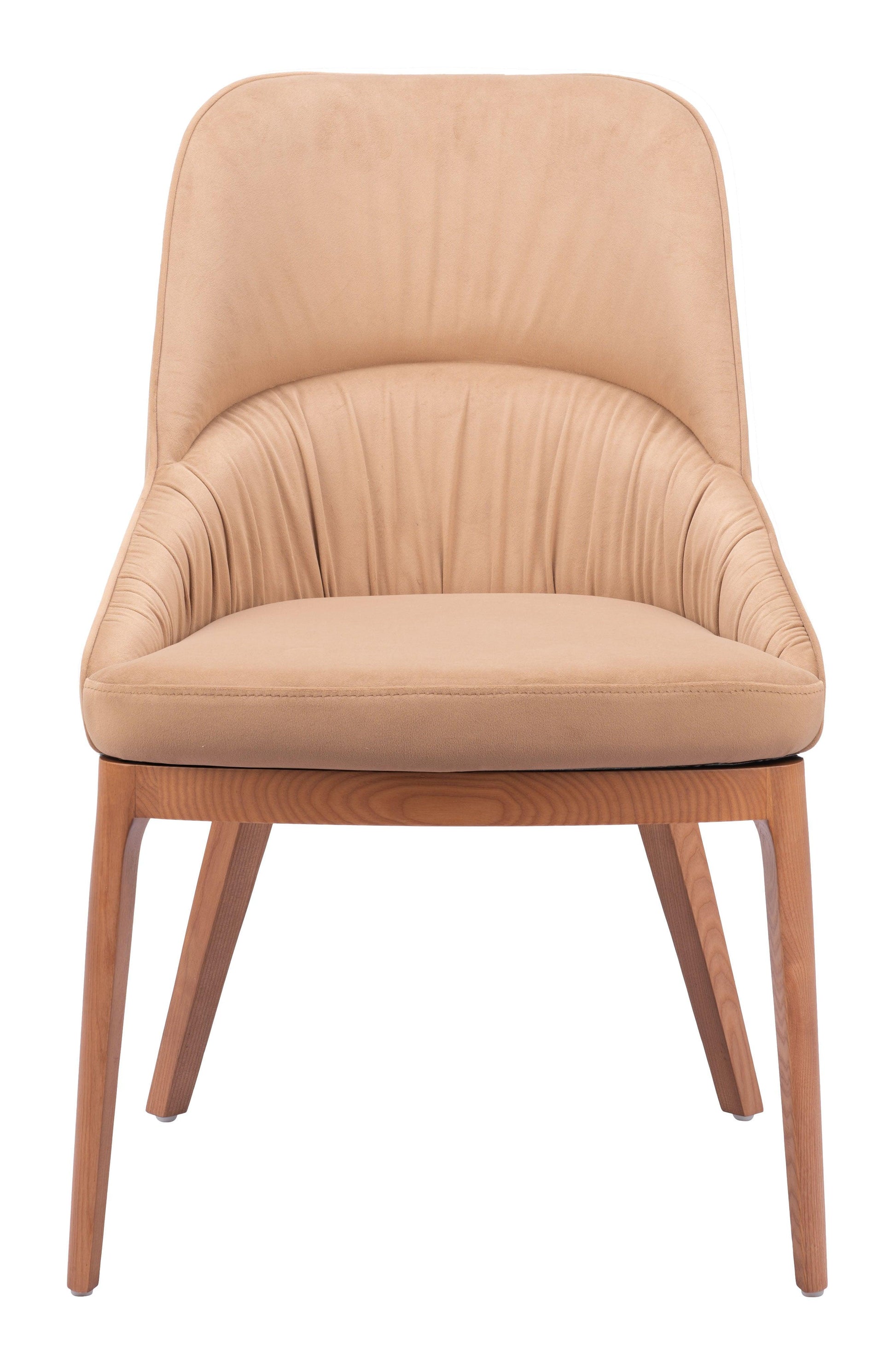Ayr Dining Chair (Set of 2) Tan - Disselt Designs