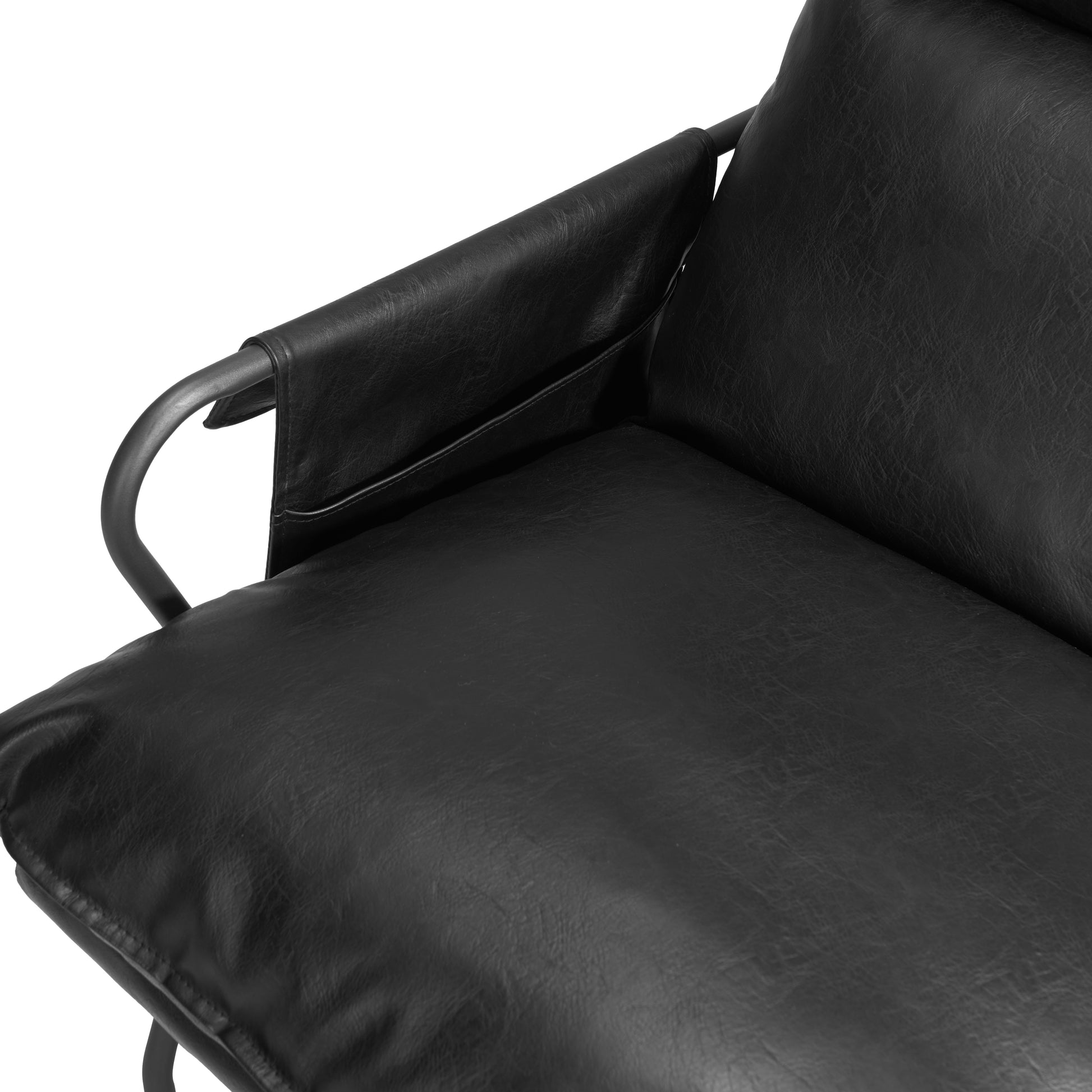 Halaus Accent Chair Black - Disselt Designs