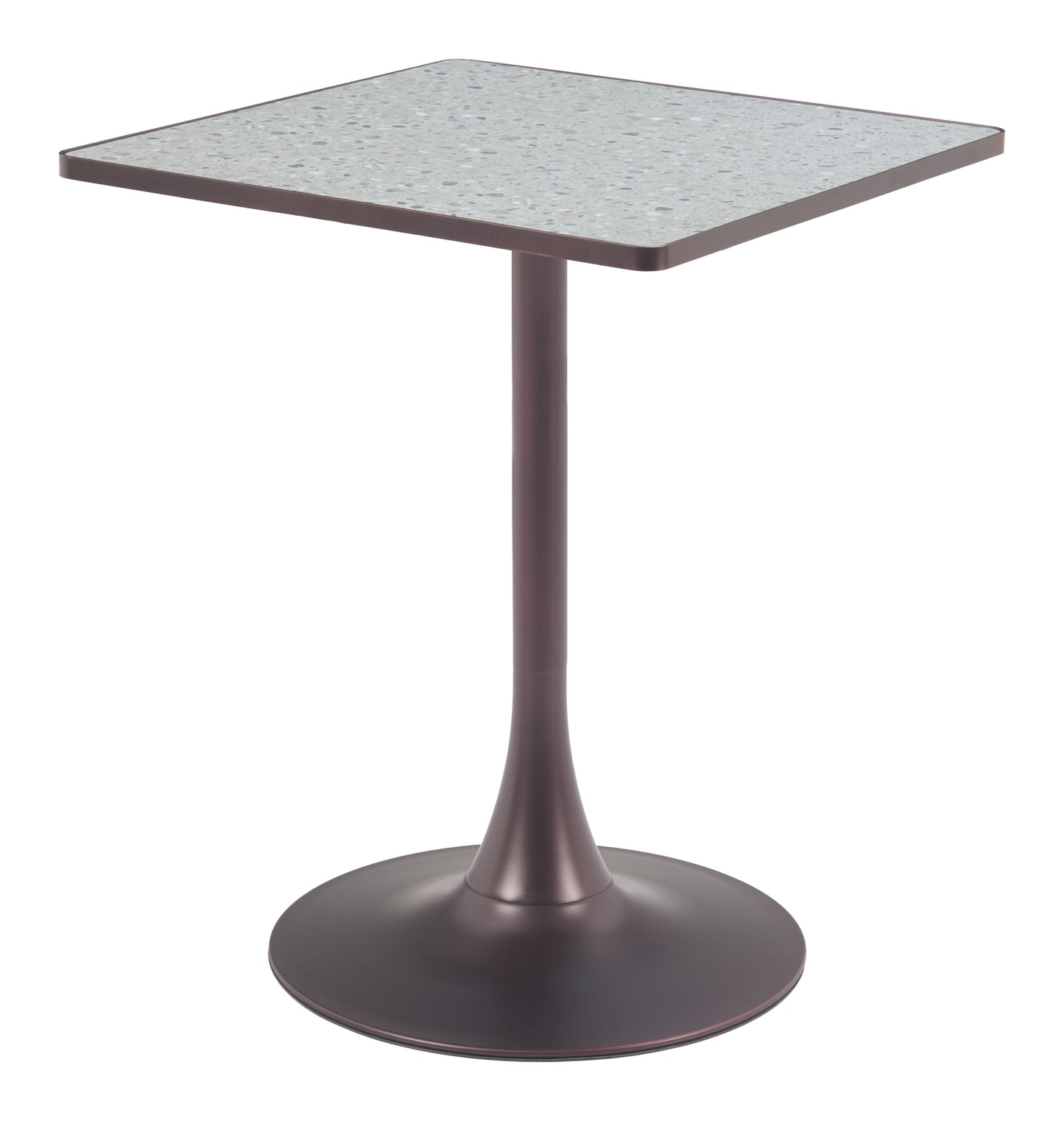 Spot Bistro Table Gray & Bronze - Disselt Designs