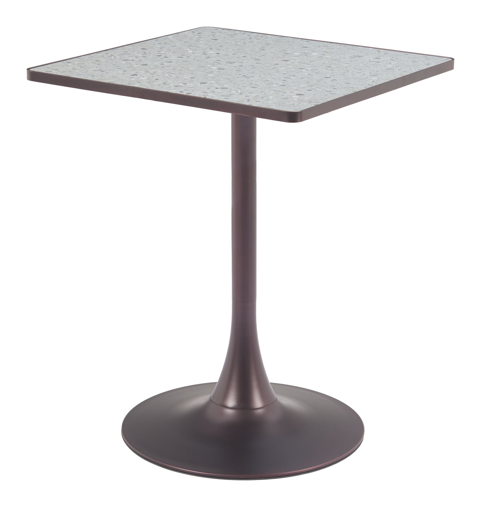 Spot Bistro Table Gray & Bronze - Disselt Designs