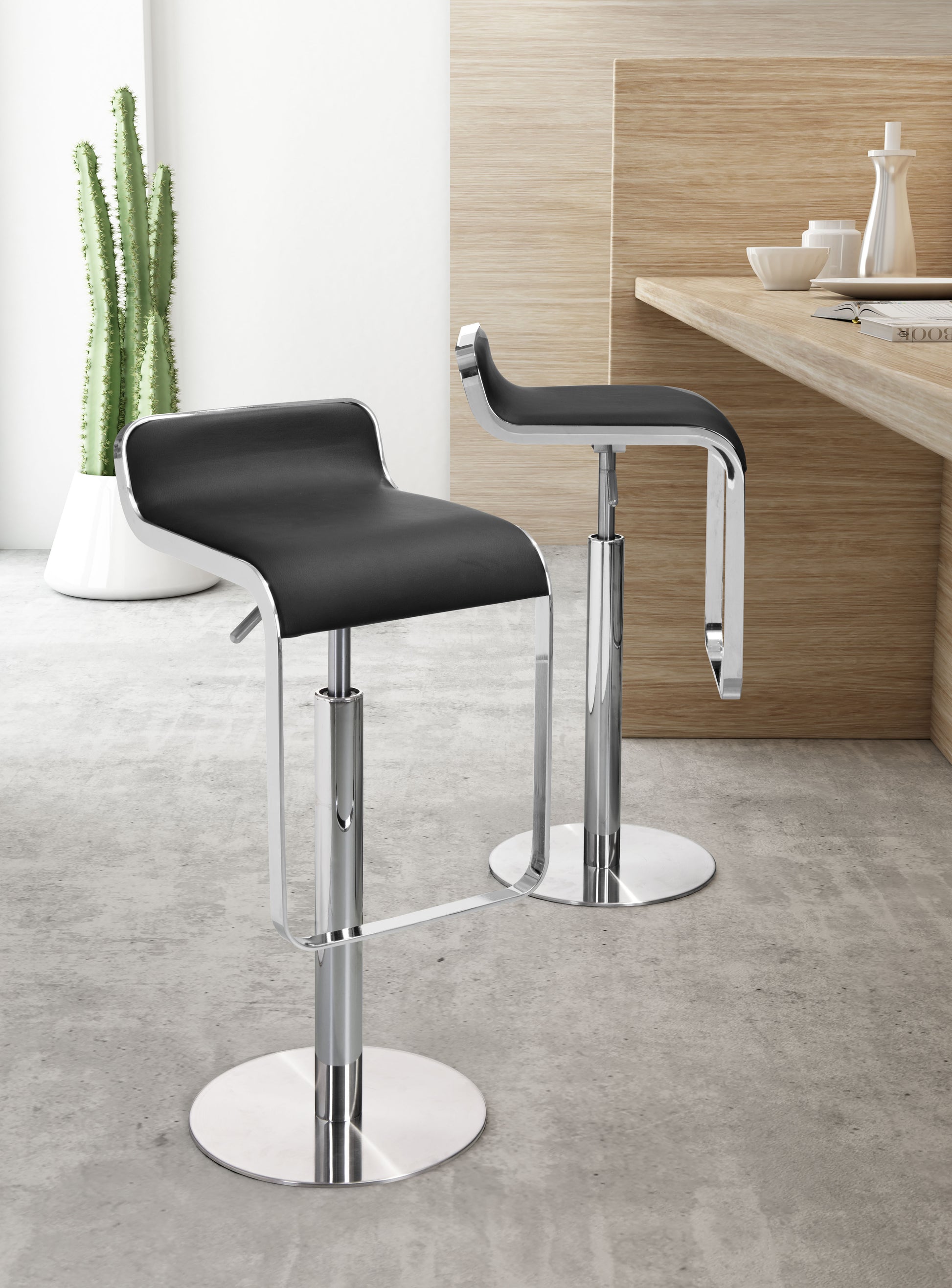 Equino Barstool Black - Disselt Designs