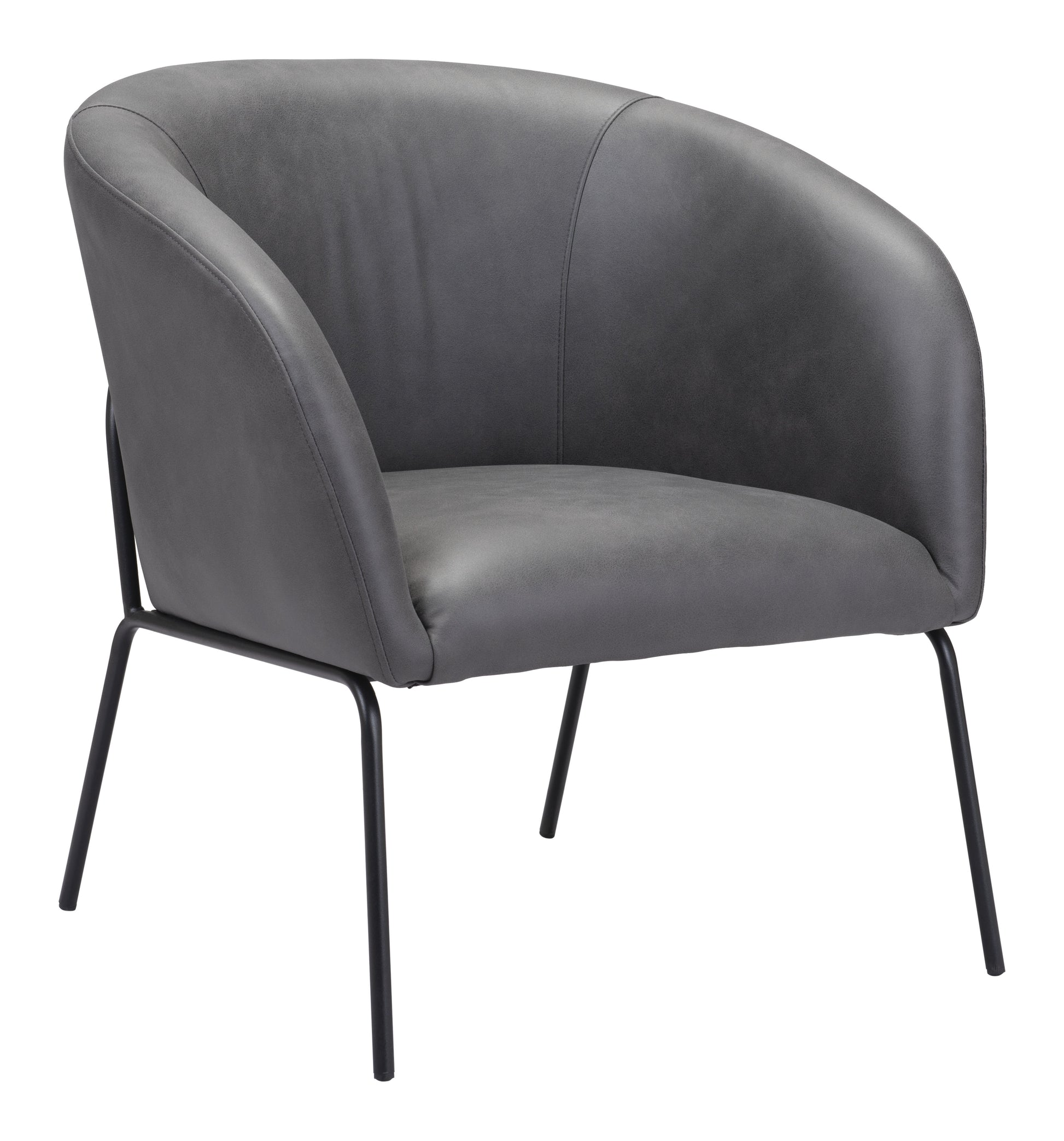 Quinten Accent Chair Vintage Gray - Disselt Designs