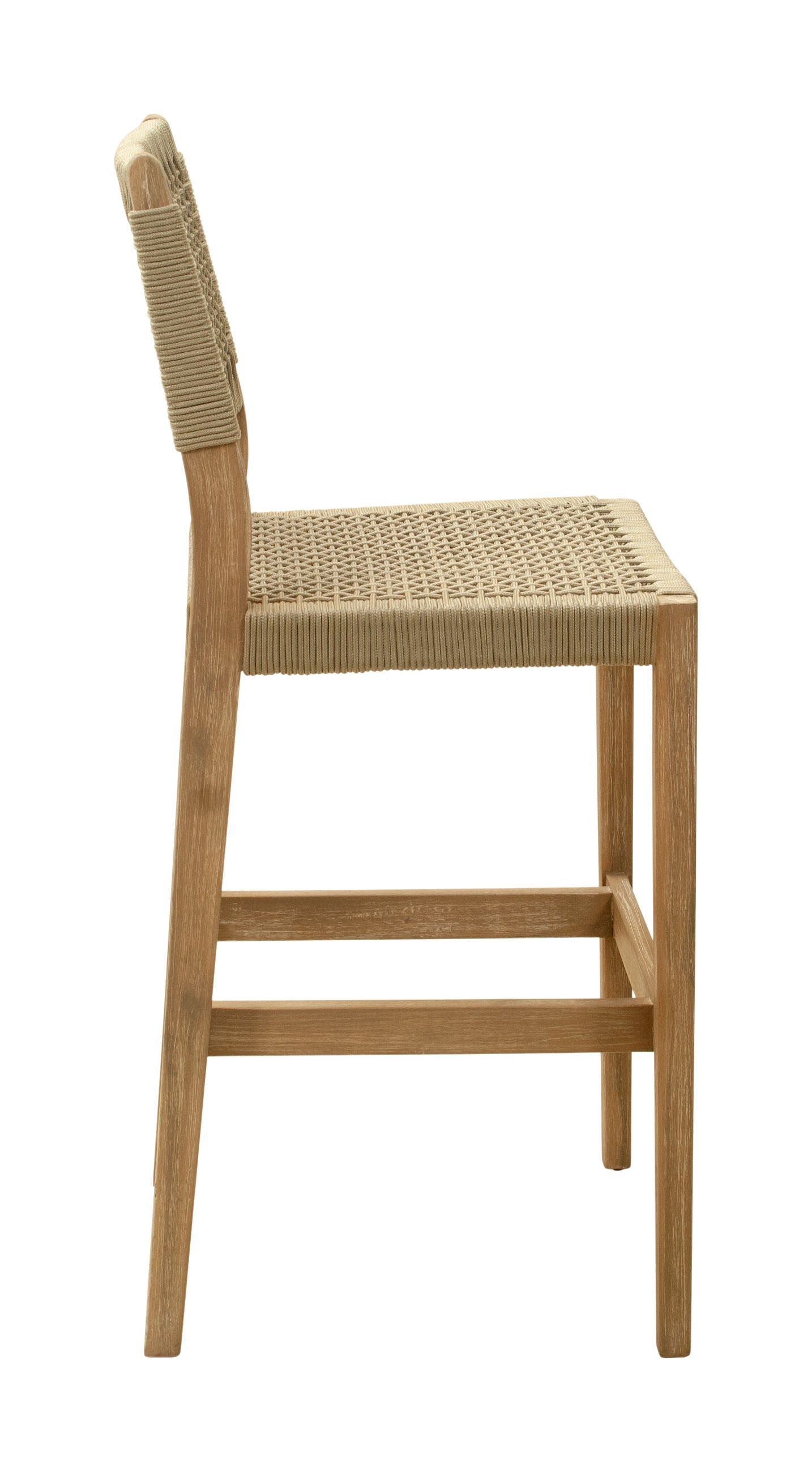 Corde Barstool Beige - Disselt Designs