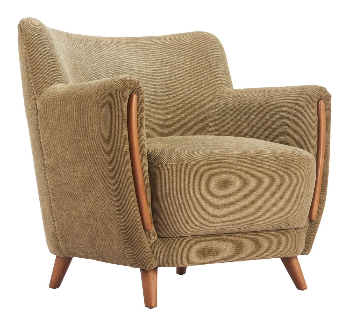 Hako Accent Chair Olive Green - Disselt Designs