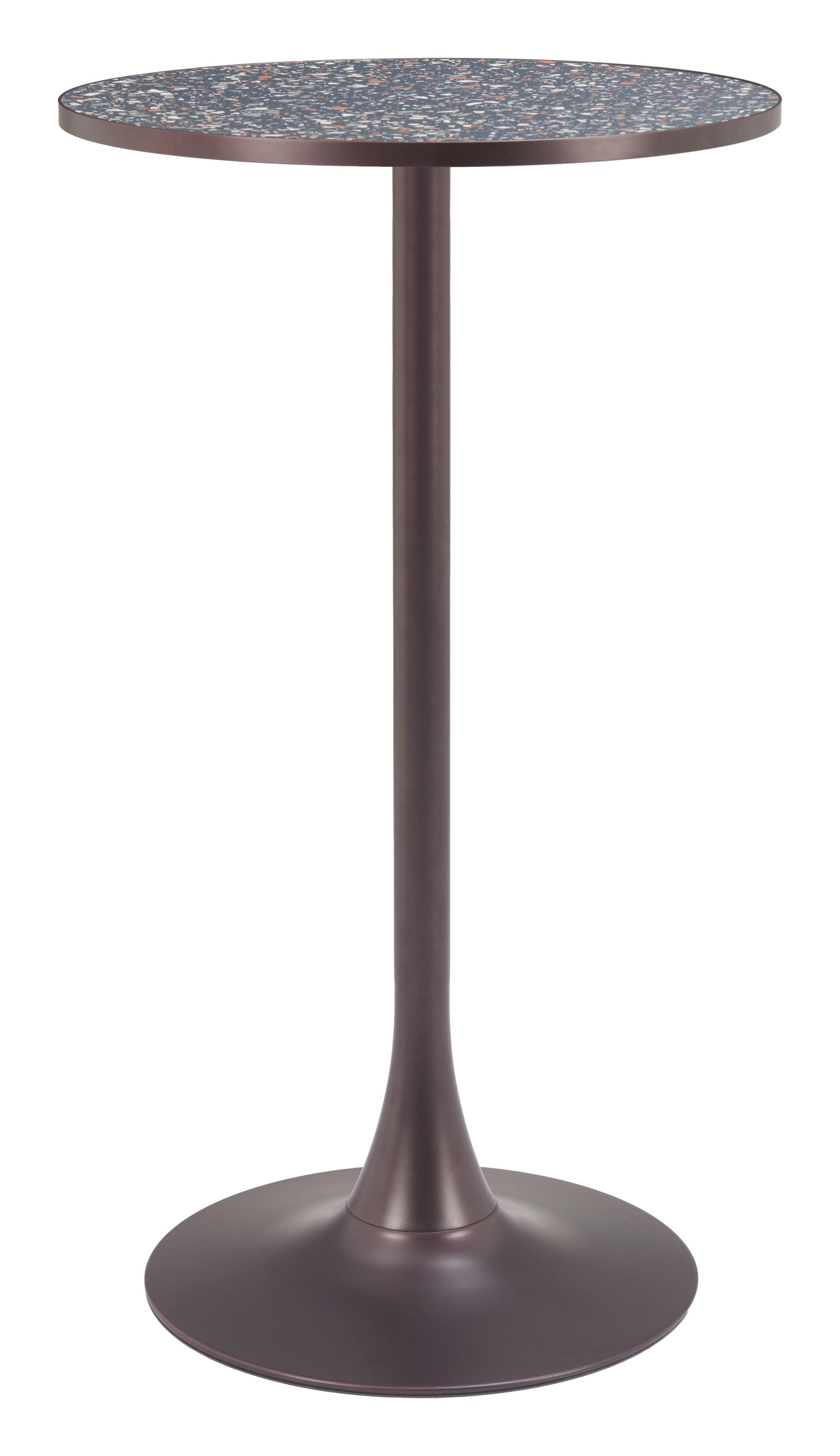 Bite Bar Table Black & Bronze - Disselt Designs