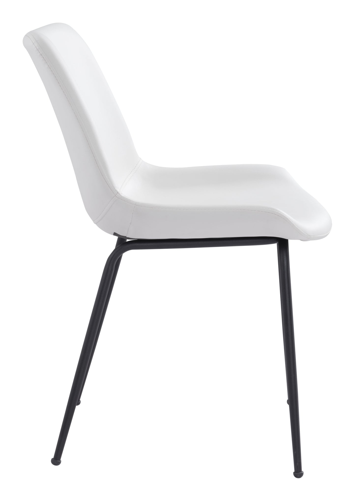 Byron Dining Chair (Set of 2) White - Disselt Designs