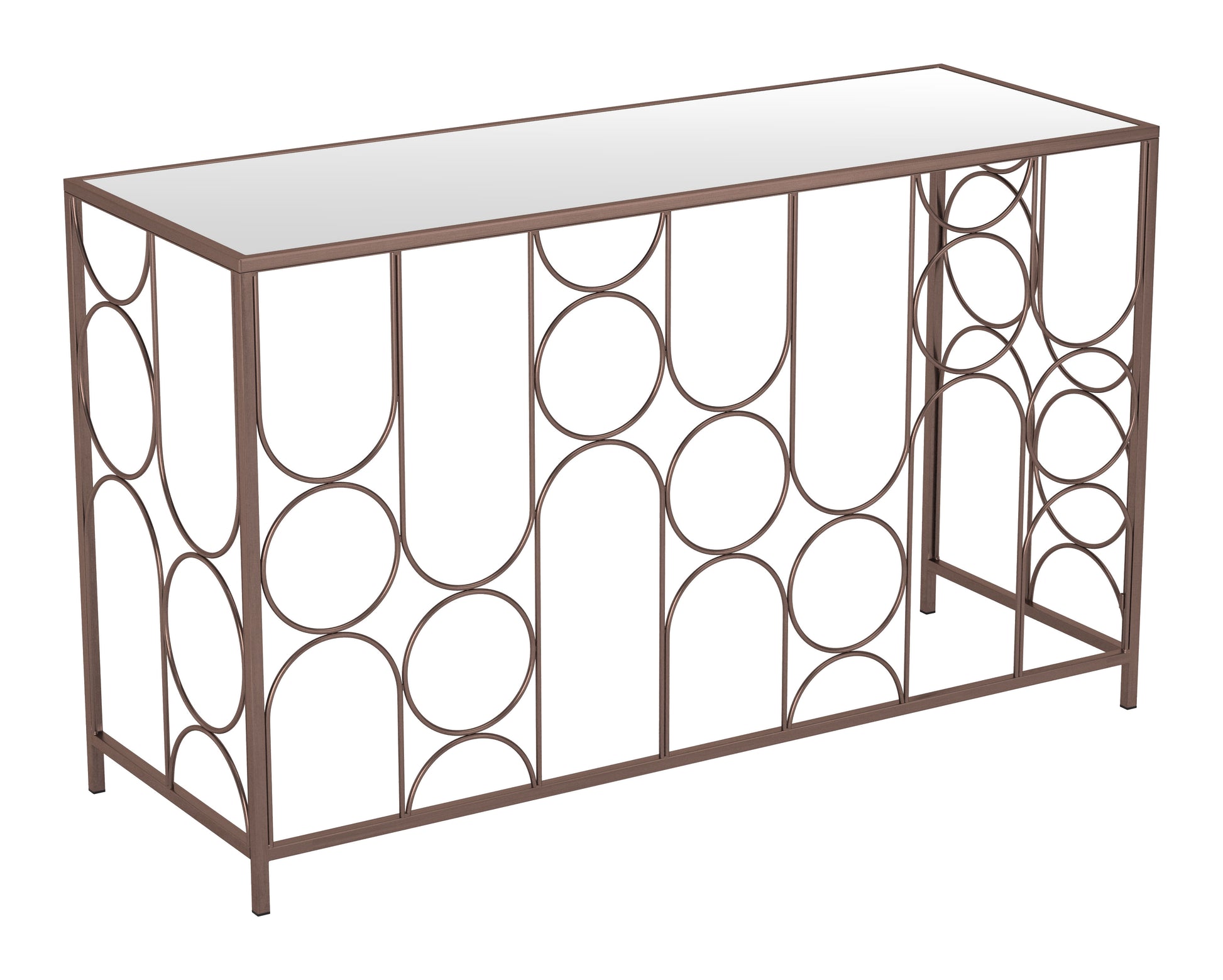 Convale Console Table Bronze - Disselt Designs