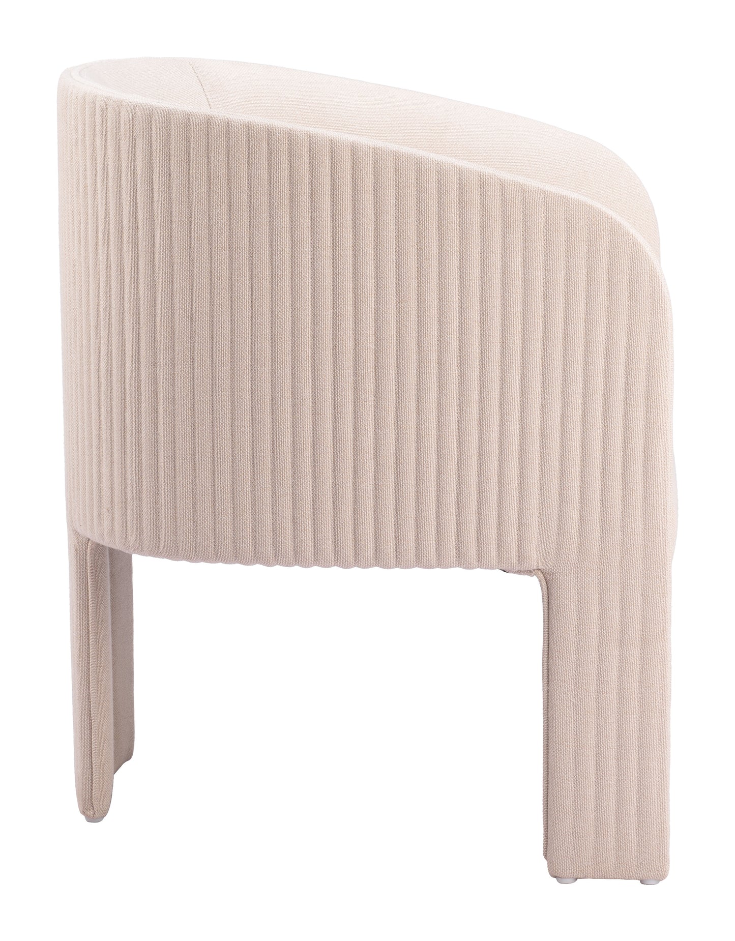 Hull Accent Chair Beige - Disselt Designs