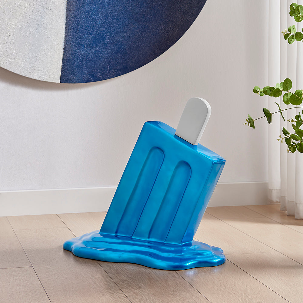 Pop Art Décor, Metallic Blue - Disselt Designs
