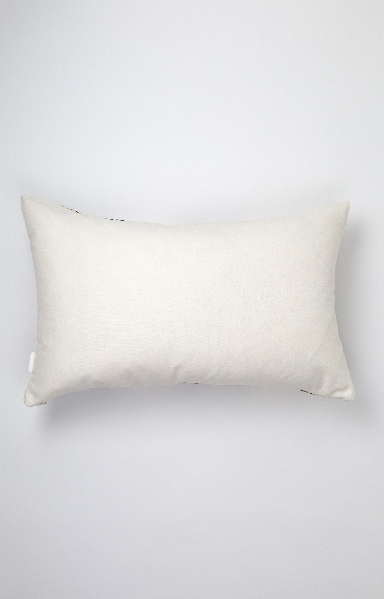 Vintage Green and Peach Ikat Pillow