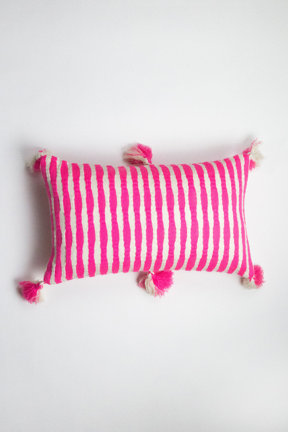 Antigua Pillow - Neon Pink