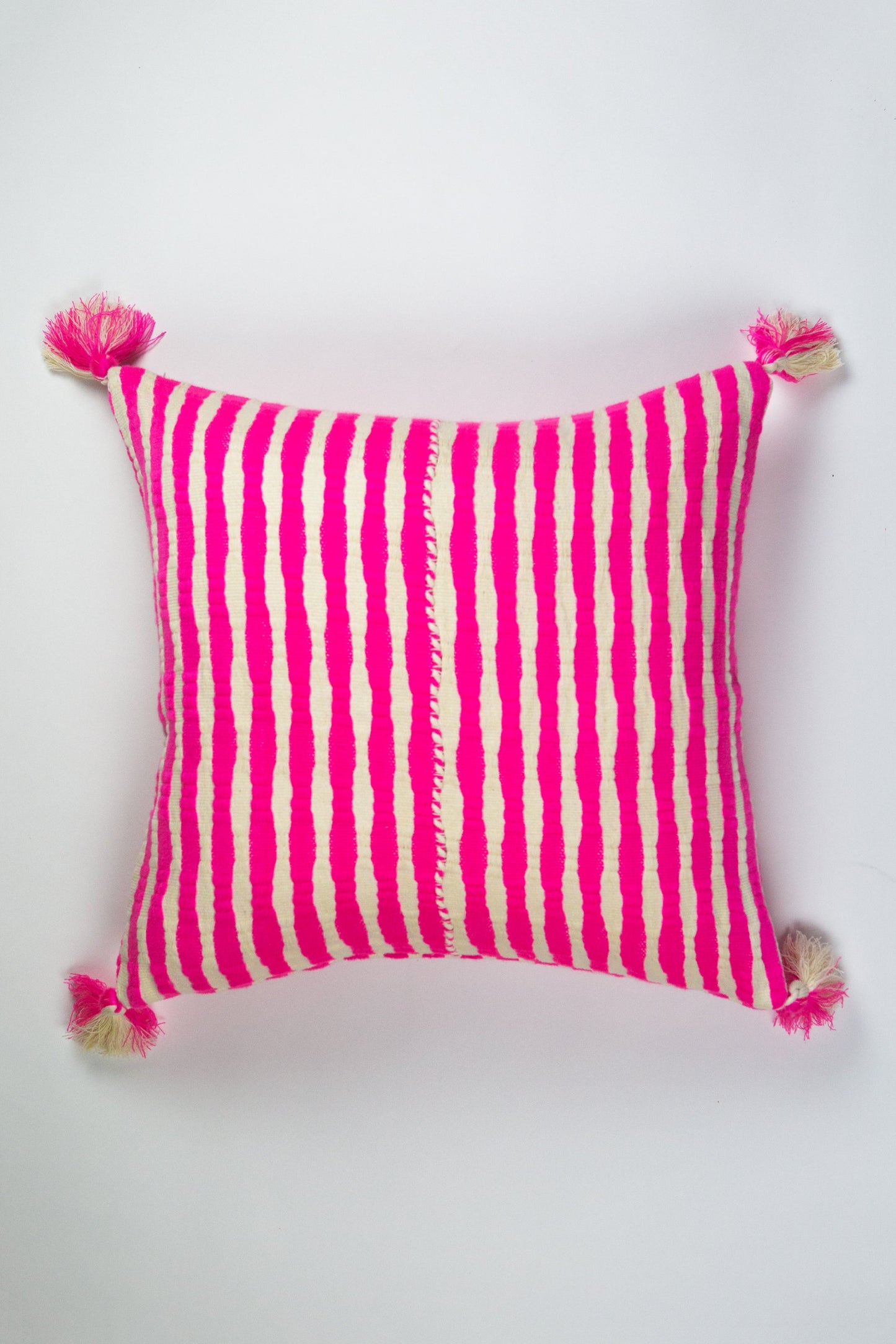 Antigua Pillow - Neon Pink
