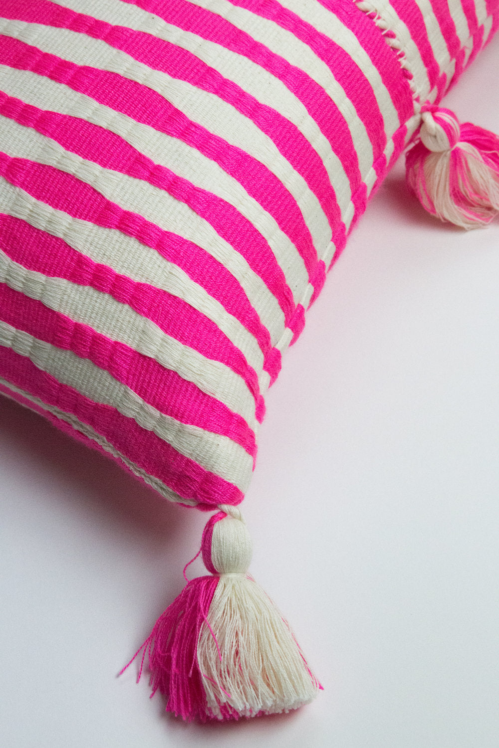 Antigua Pillow - Neon Pink