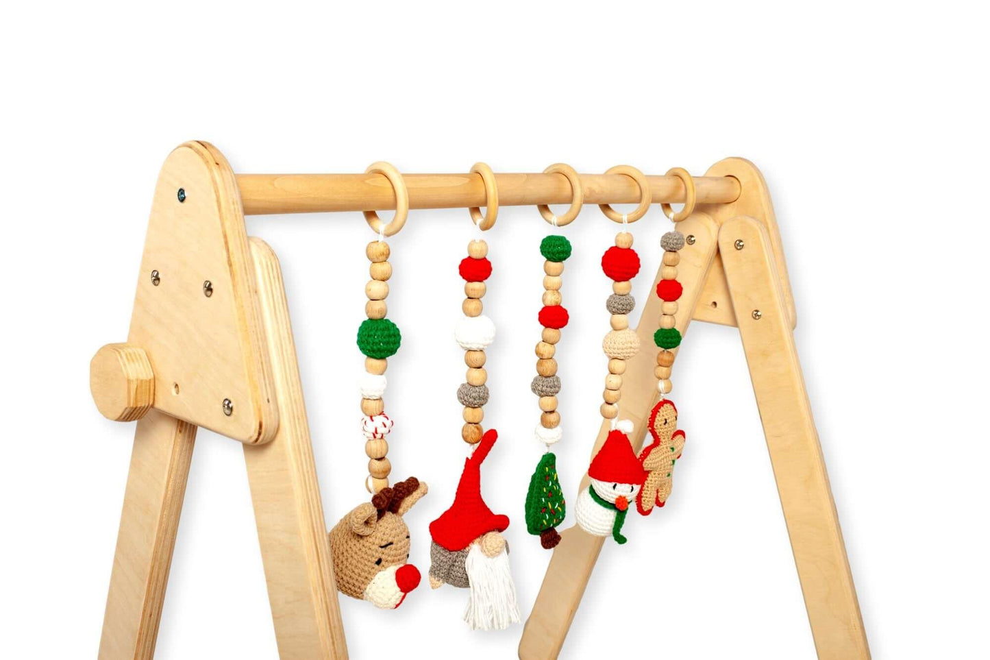 KIDS GYM | Montessori Baby Gym & Hanging Toys Set - Disselt Designs