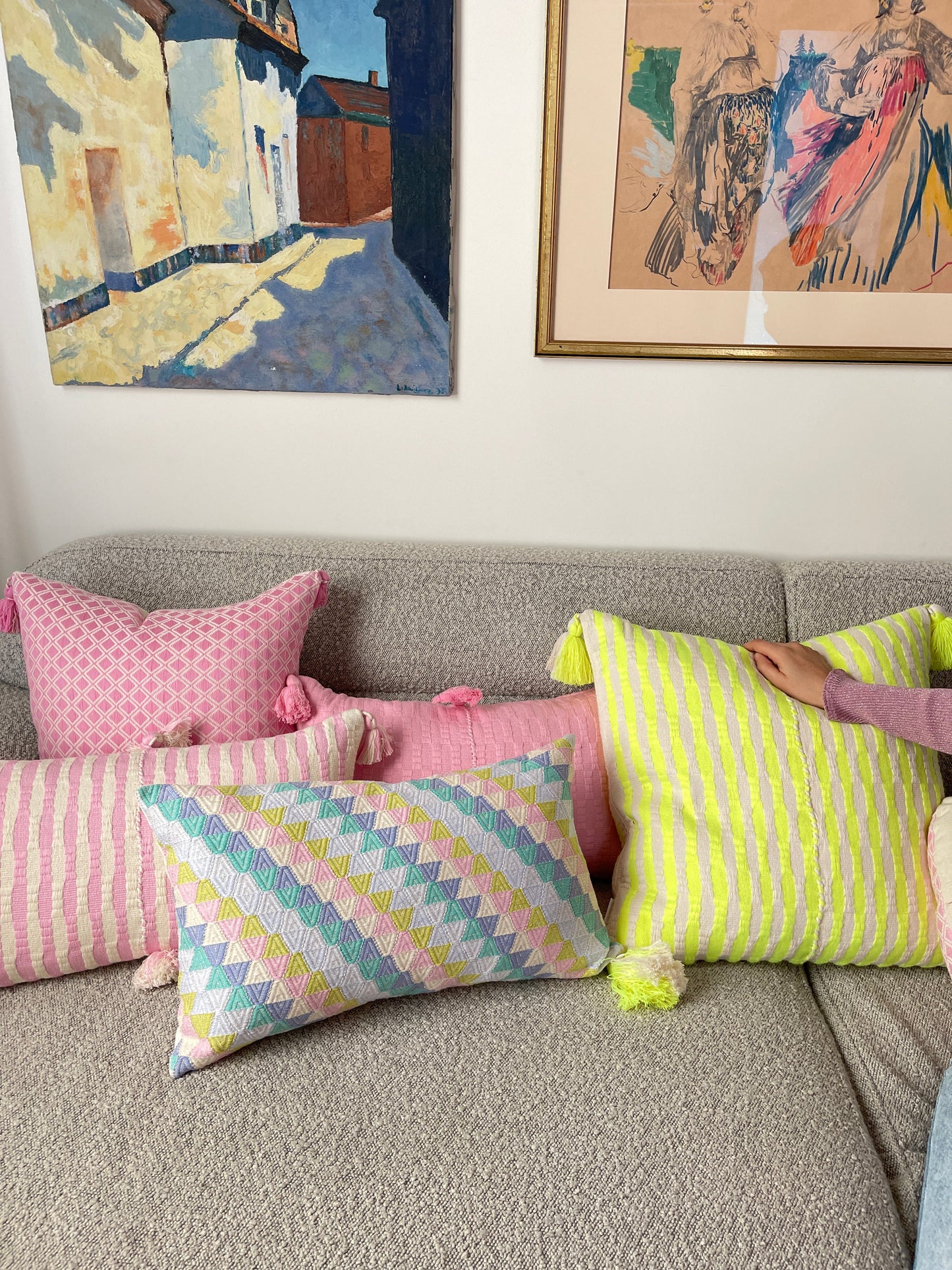 Nahuala Universe Pastel Pillow