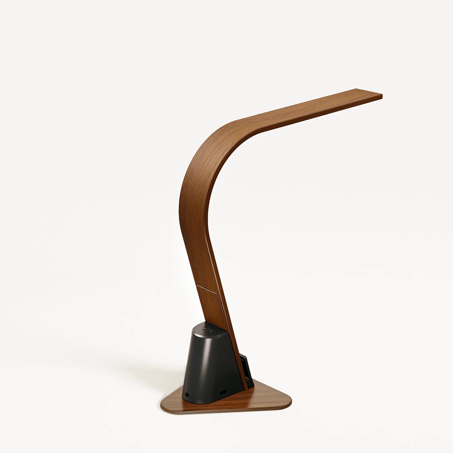 Brooklyn LED Task Light - Black Walnut Wood - Disselt Designs