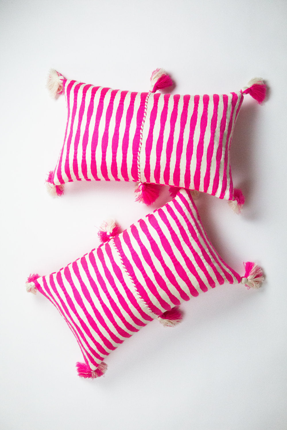 Antigua Pillow - Neon Pink