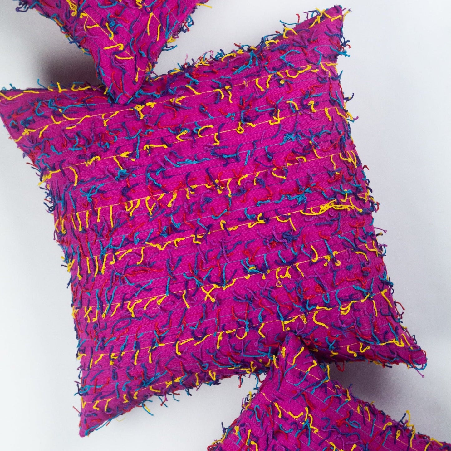 Rosa Shag Sqaure Pillow