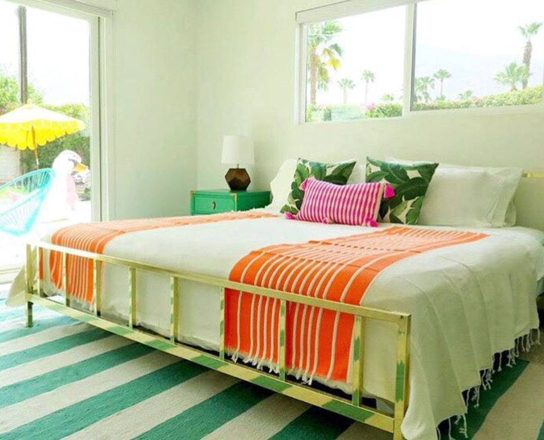Antigua Pillow - Neon Pink