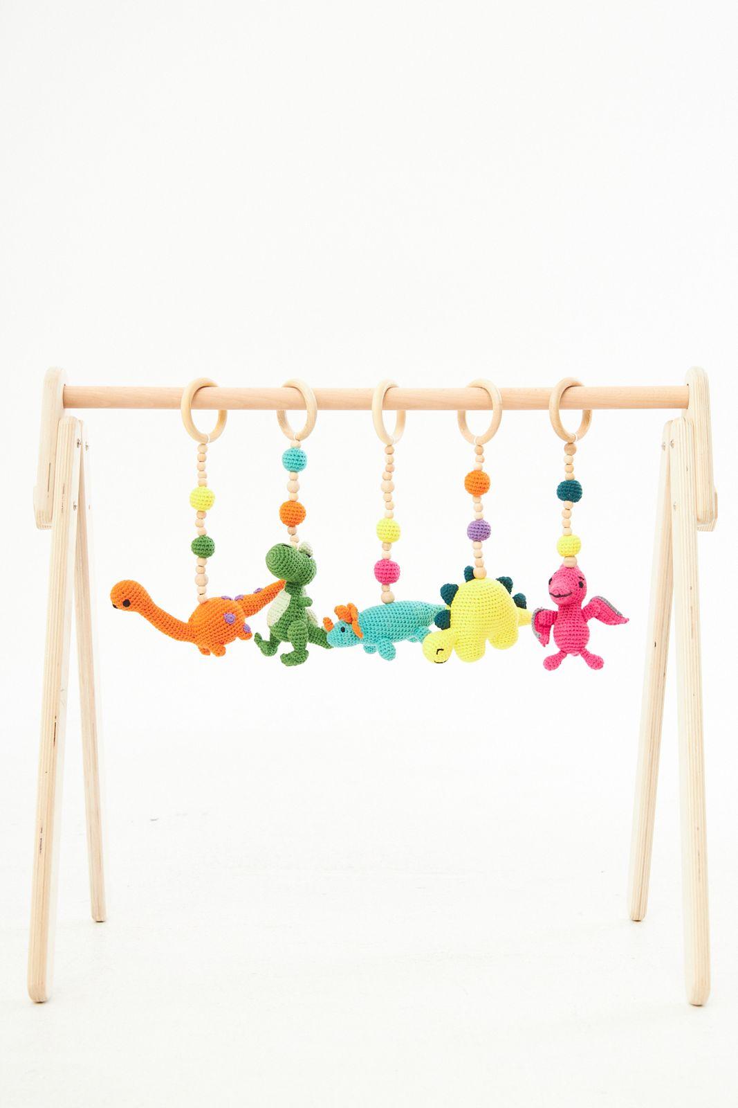 KIDS GYM | Montessori Baby Gym & Hanging Toys Set - Disselt Designs