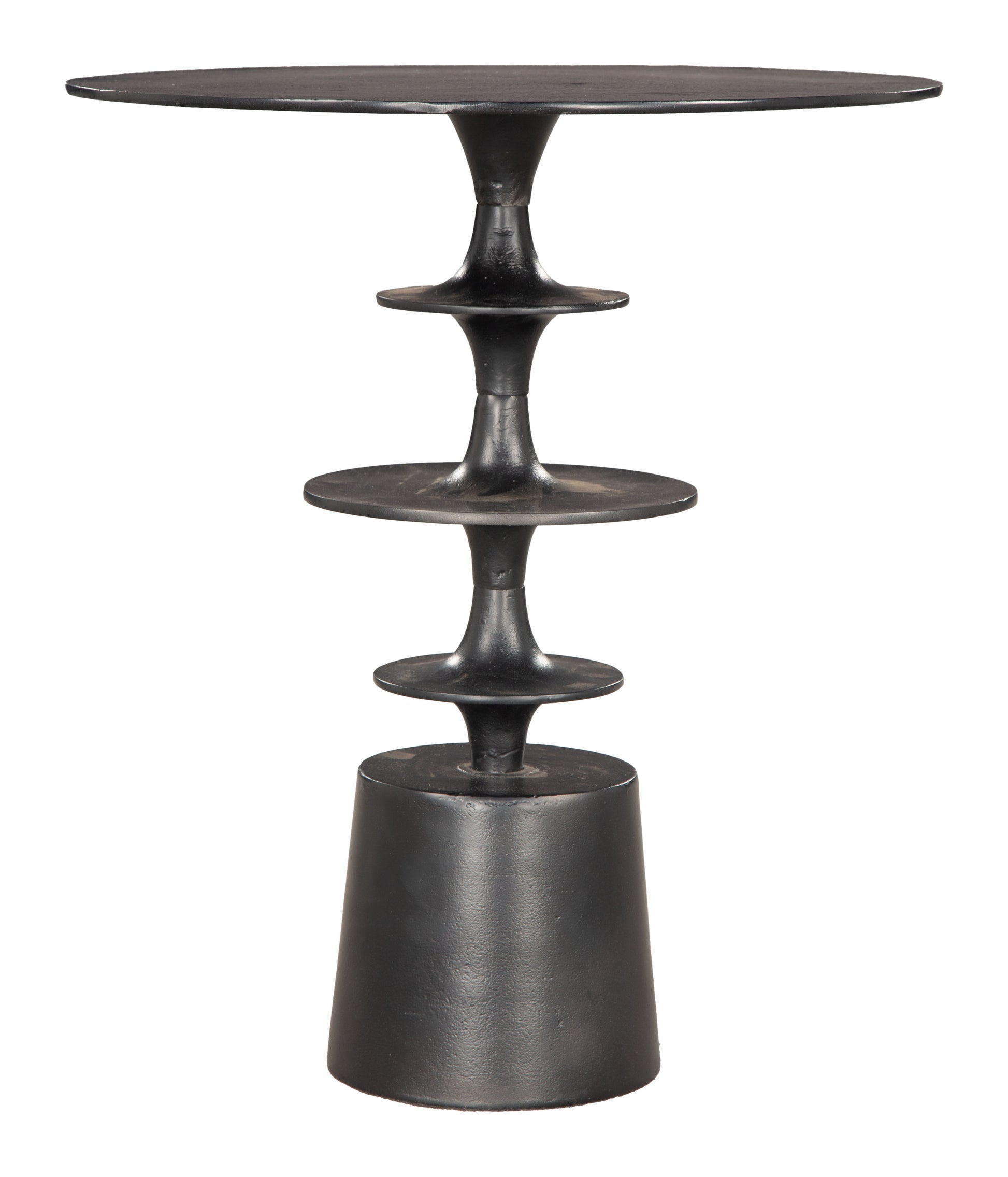 Renie Side Table Black - Disselt Designs