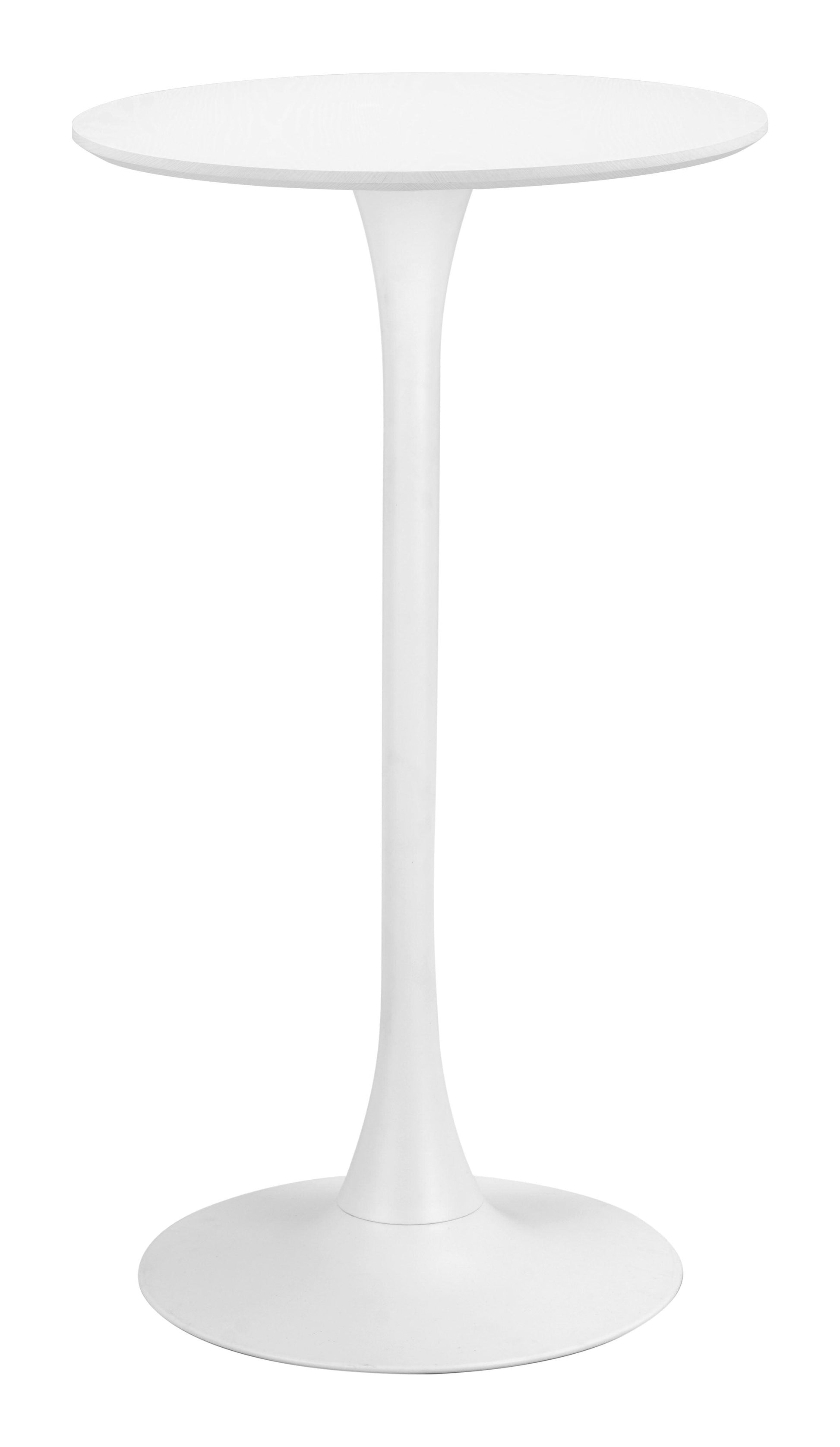 Auray Bar Table White - Disselt Designs