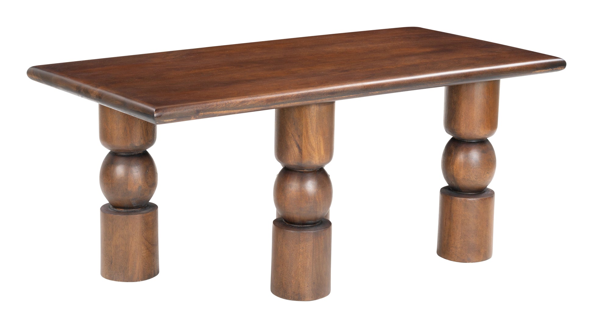 Split Coffee Table Brown - Disselt Designs