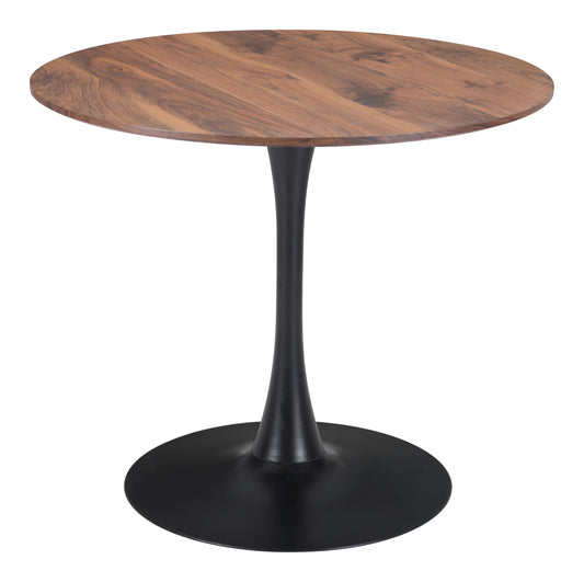 Opus Dining Table Brown & Black - Disselt Designs