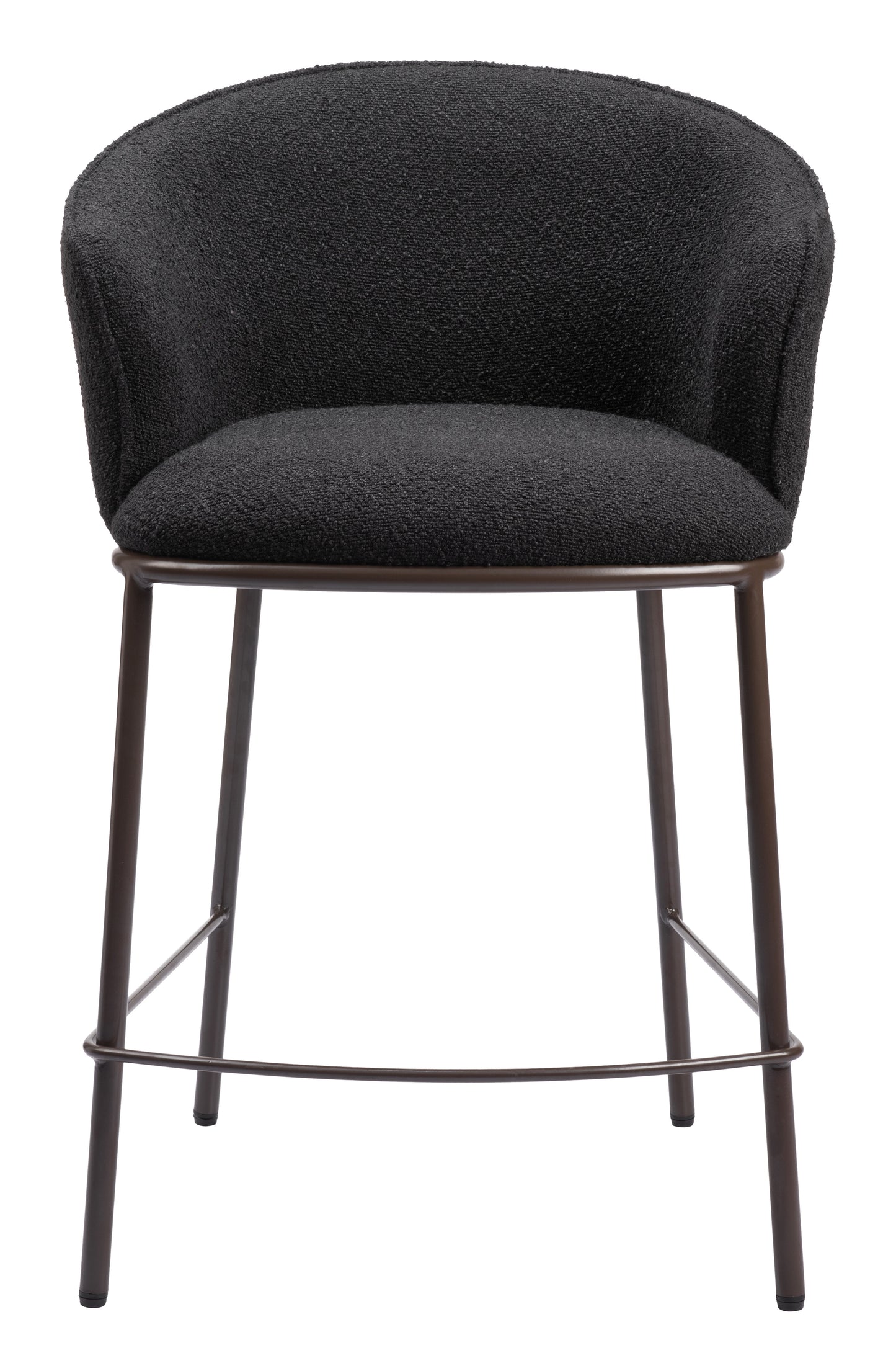 Essen Counter Stool Black & Bronze - Disselt Designs