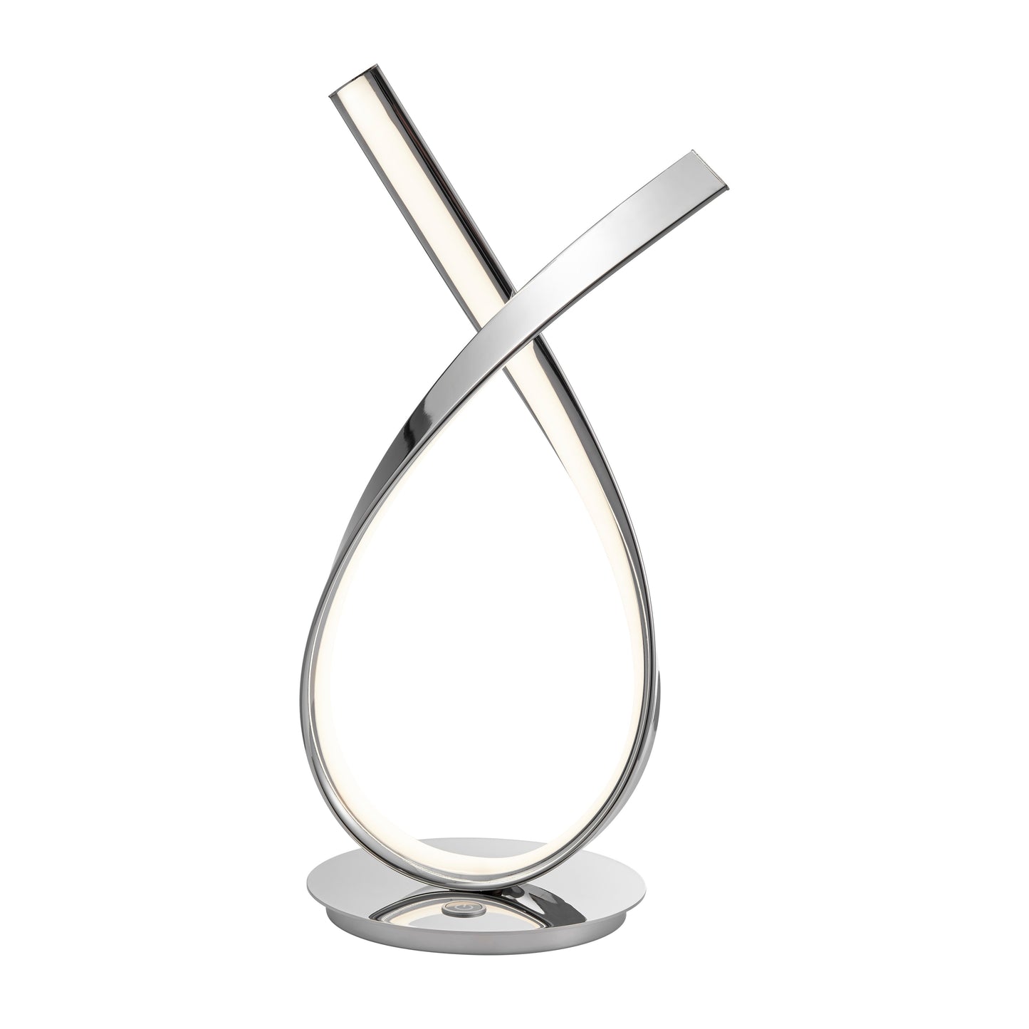 Murphy Table Lamp // Chrome - Disselt Designs