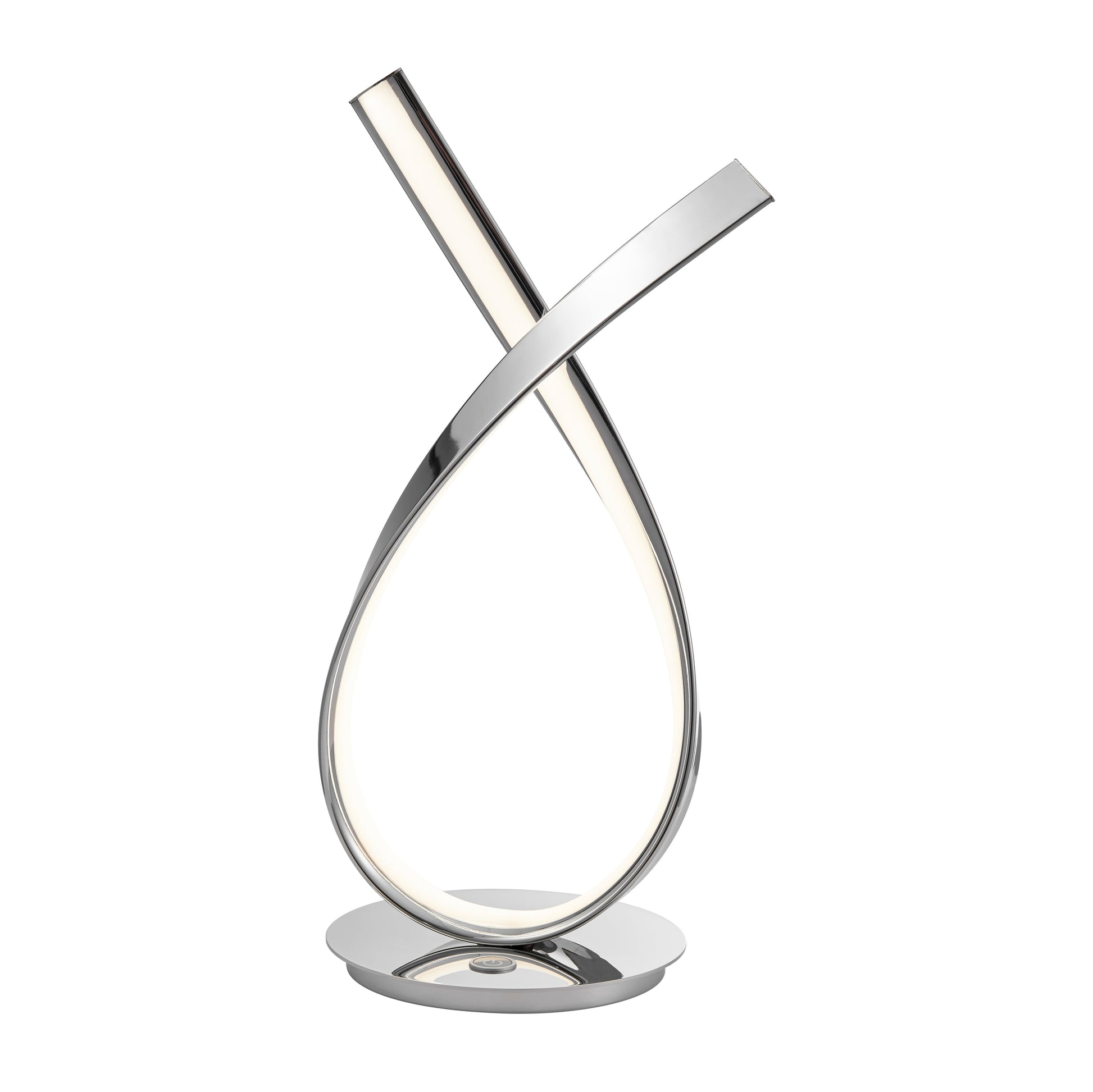 Murphy Table Lamp // Chrome - Disselt Designs