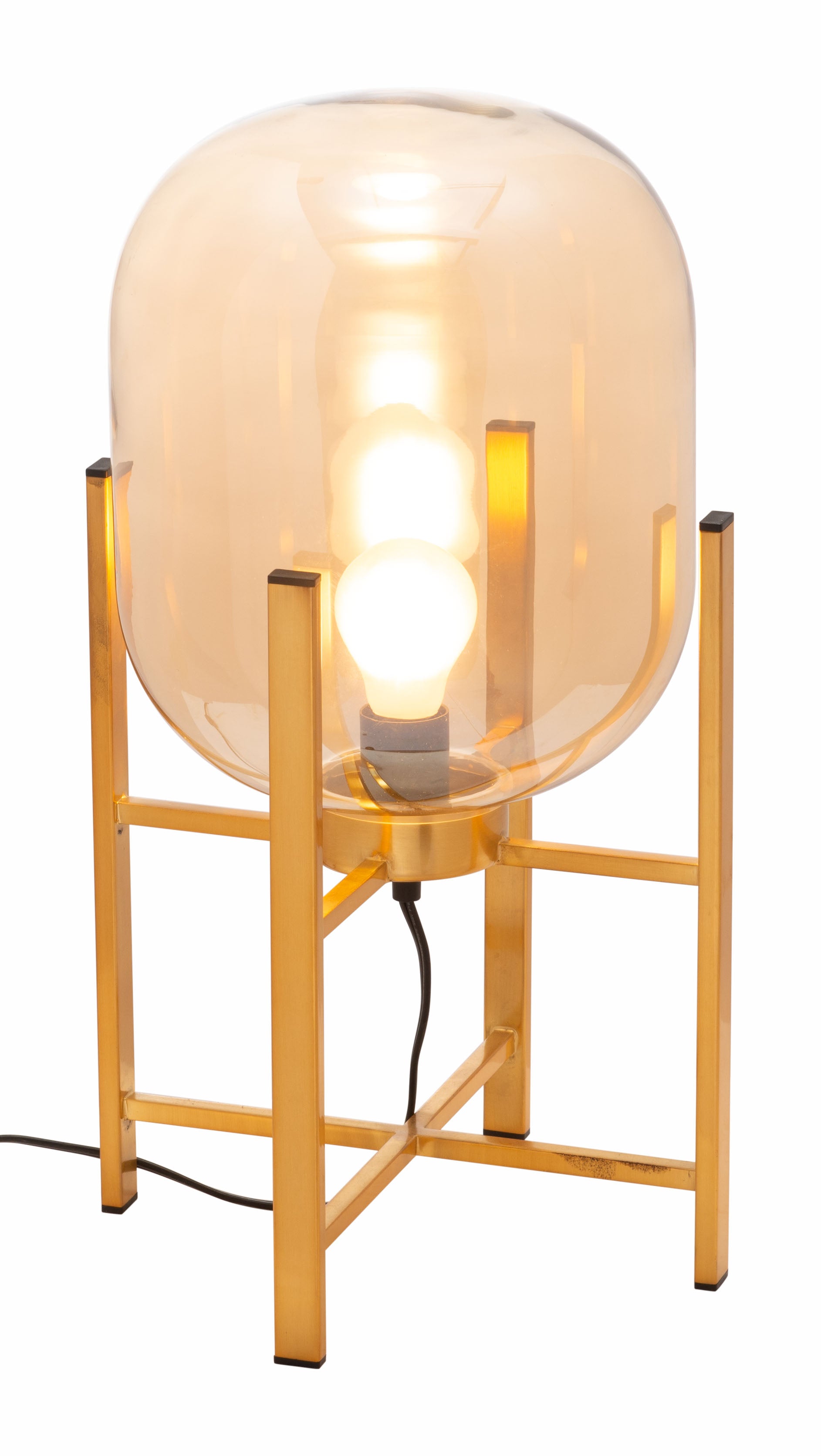 Wonderwall Table Lamp Gold - Disselt Designs