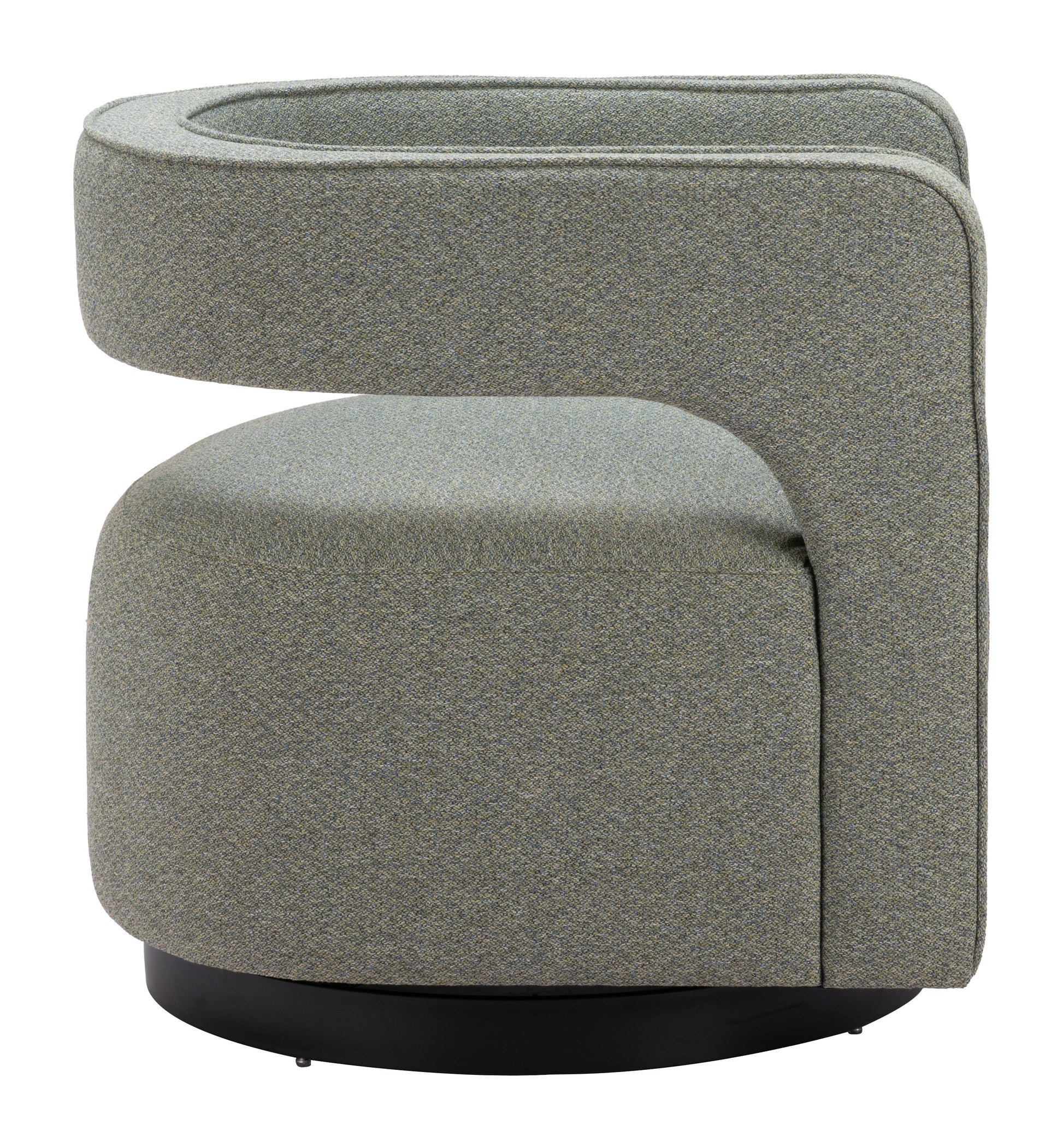 Turku Swivel Chair Sage Green - Disselt Designs