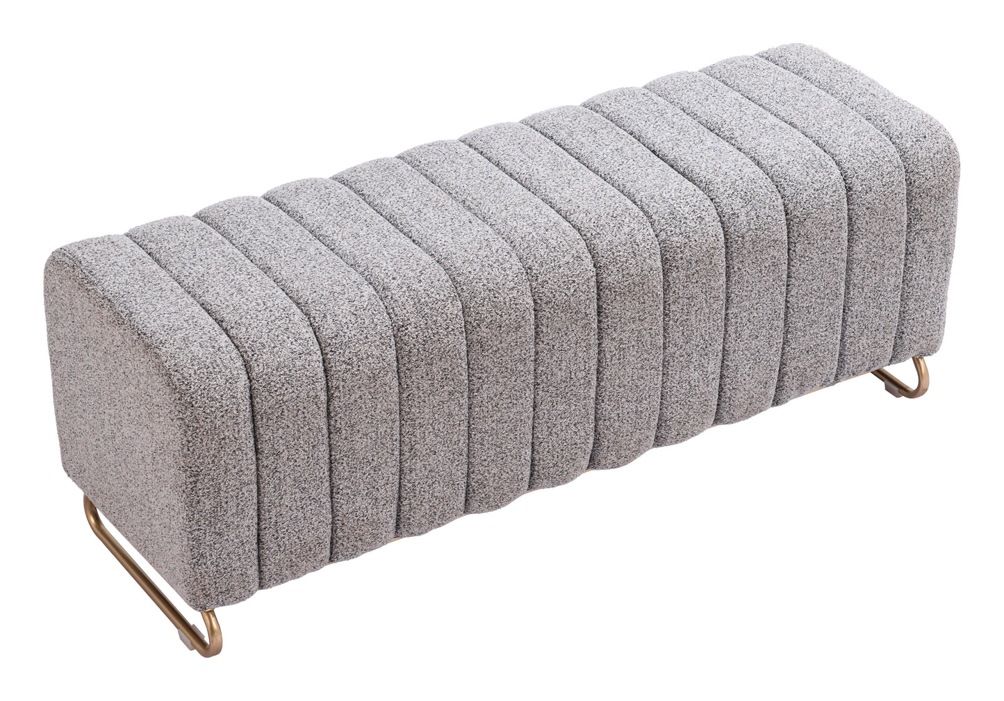 Pender Bench Stone Gray - Disselt Designs