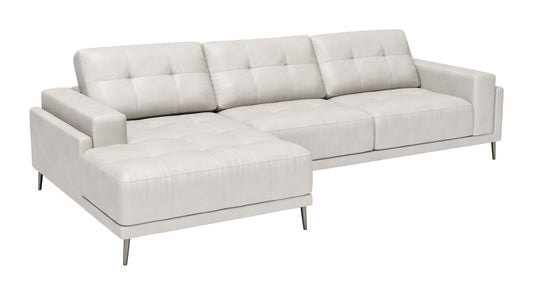 Bliss LAF Chaise Sectional Beige - Disselt Designs