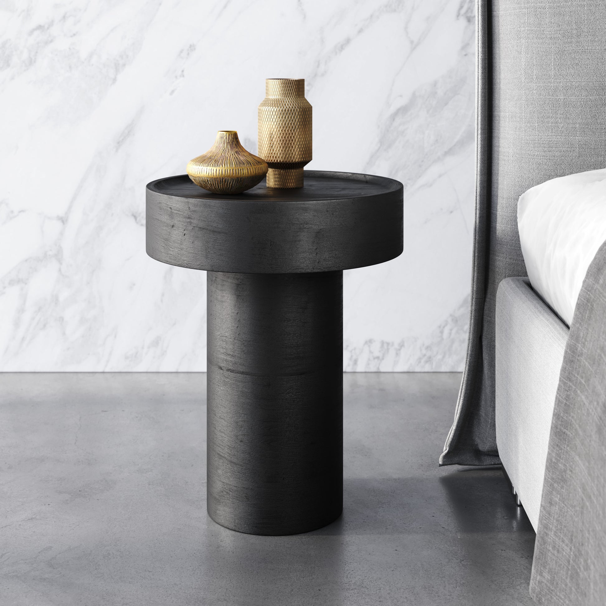 Watson Side Table Black - Disselt Designs