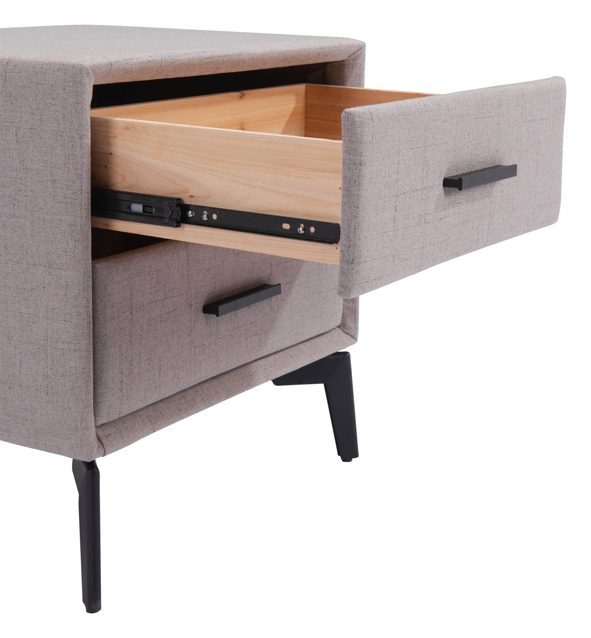 Halle Side Table Gray - Disselt Designs