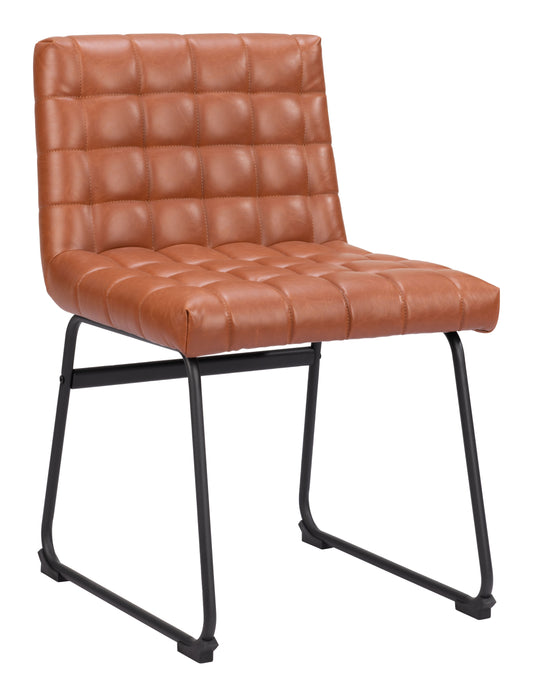 Pago Dining Chair (Set of 2) Brown - Disselt Designs